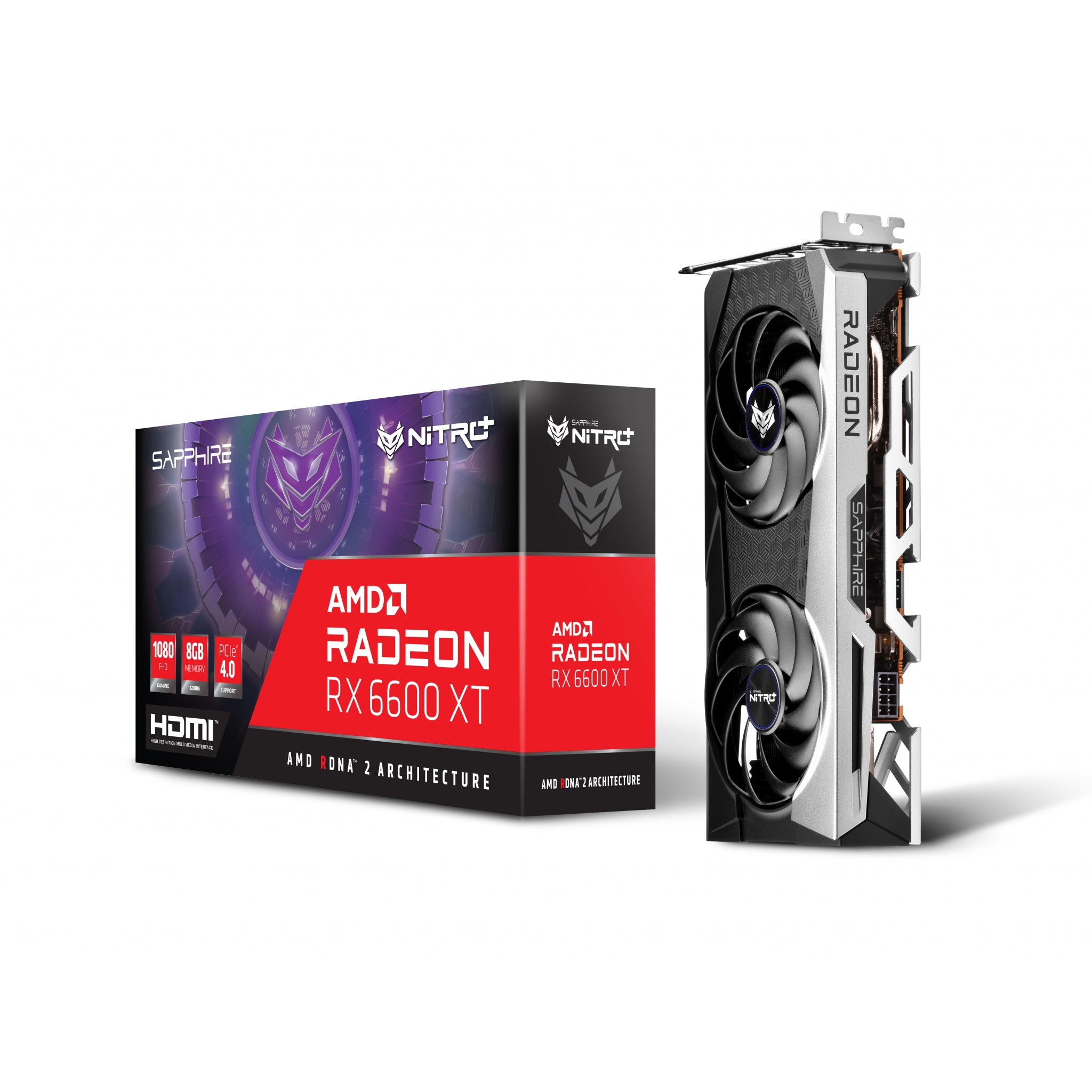 Sapphire NITRO+ AMD Radeon RX 6600 XT 8GB GDDR6 Graphics Card
