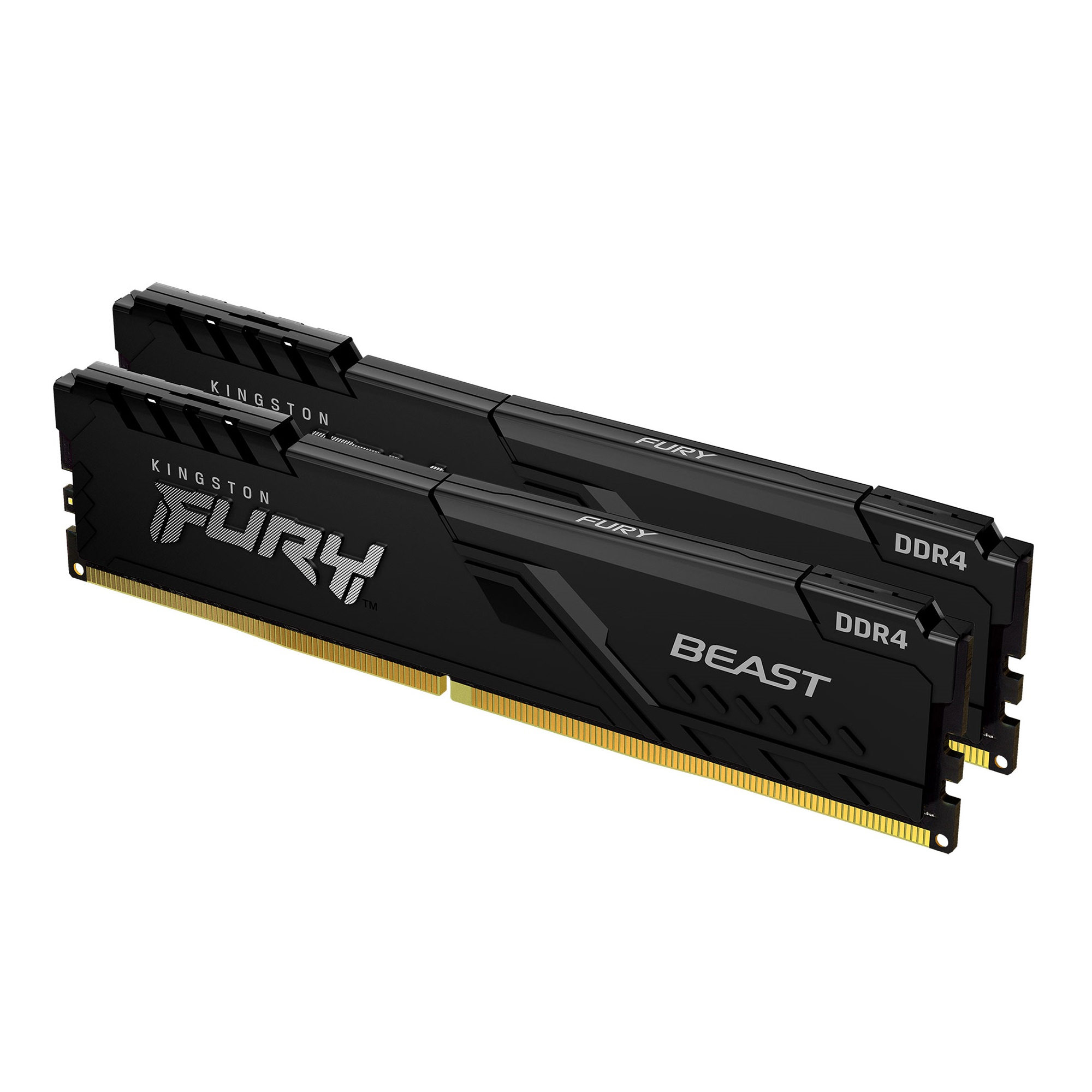 メモリー KINGSTON FURY BEAST 8GB*2 DDR4 3600MHz 16GB Kingston Fury Beast 3600MHz DDR4 Dual Memory Kit (2 x 8GB)
