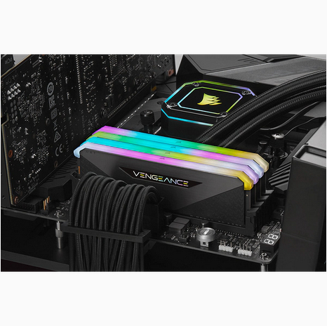 64GB Corsair Vengeance 3200MHz DDR4 Dual Memory Kit (2 x 32GB) - Black