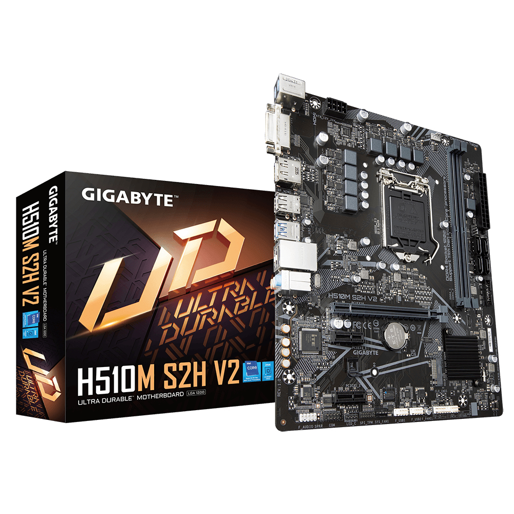 Gigabyte H510M S2H V2 Intel H510 Express LGA 1200 Micro ATX