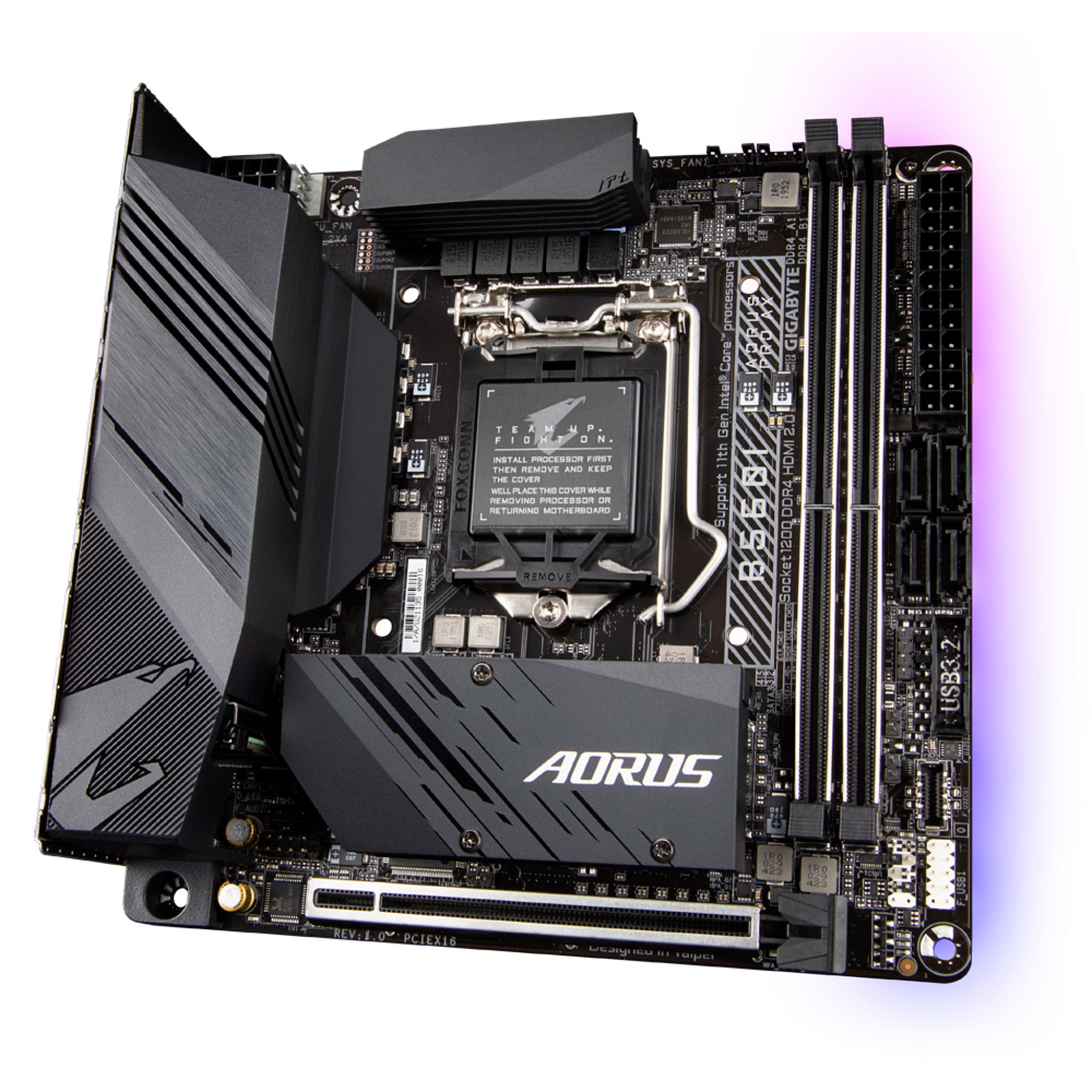 GIGABYTE B560I AORUS、i5 11600kf ,16GB Gigabyte B560I Aorus PRO AX Intel B560 Express LGA 1200 Mini