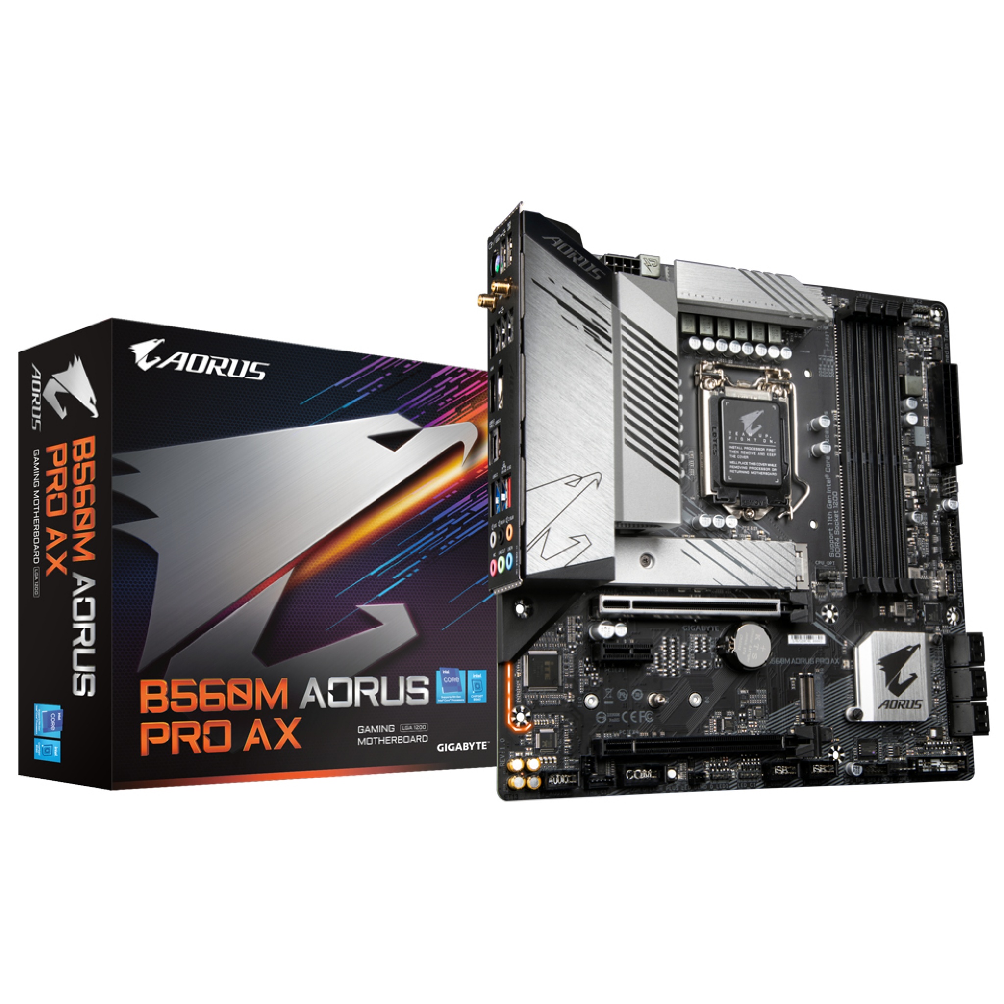 Gigabyte B560M Aorus Pro AX Intel B560 Express LGA 1200 Micro ATX