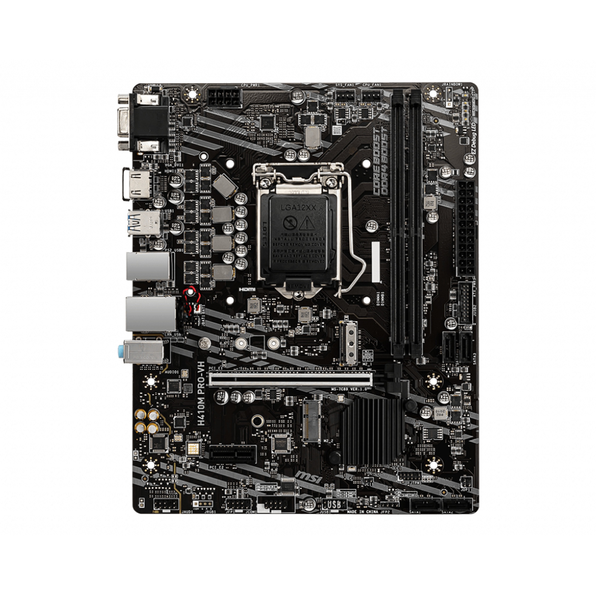 MSI H410M PRO-VH Intel H410 LGA 1200 Micro ATX DDR4-SDRAM Motherboard