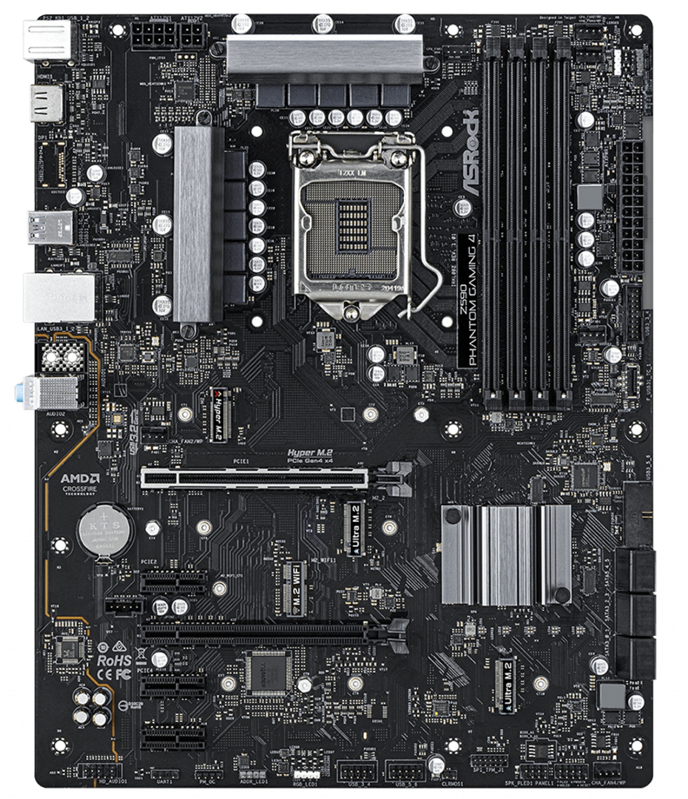 Asrock Phantom Gaming Z590M Intel Z590 LGA 1200 Micro ATX