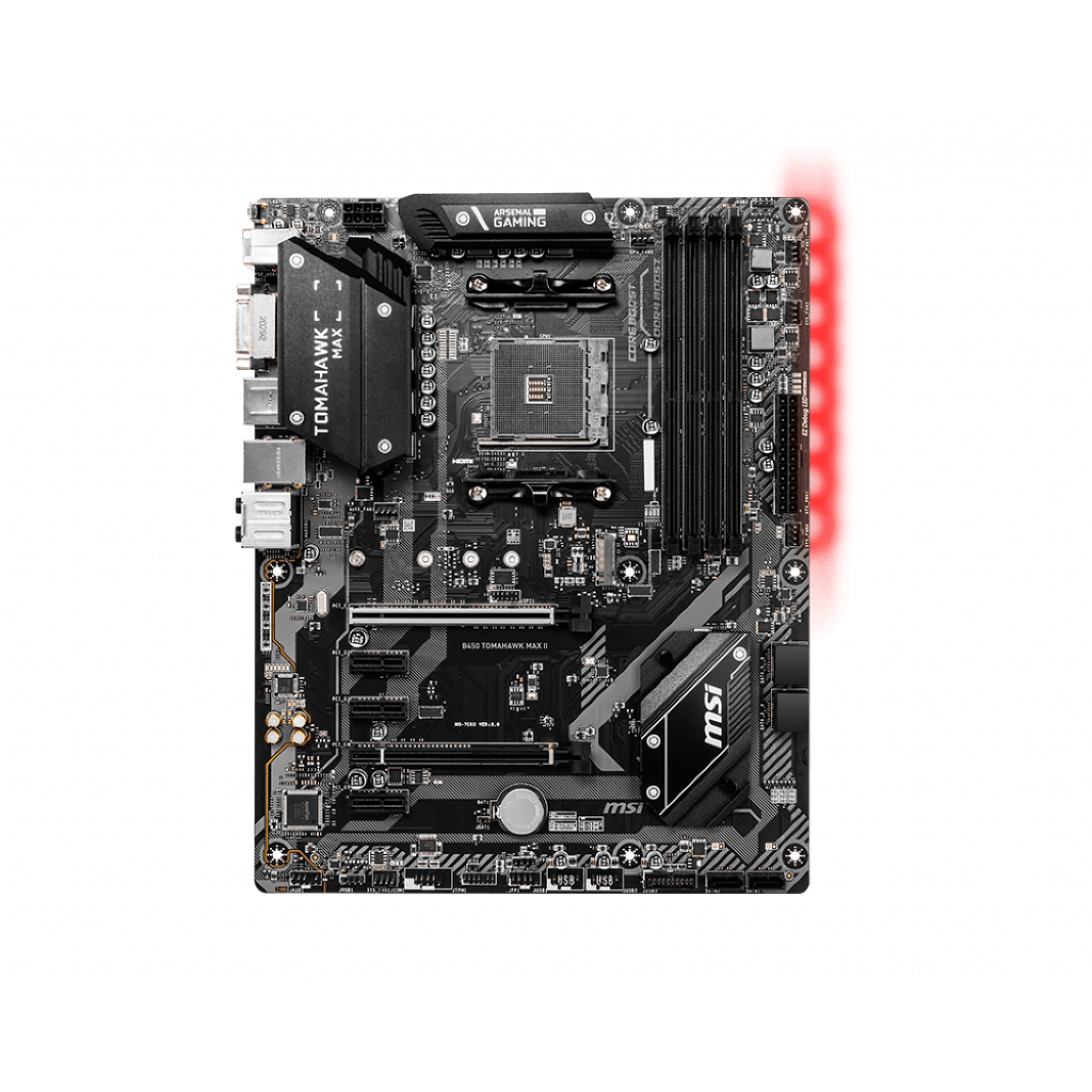 MSI Tomahawk Max II AMD B450 ATX DDR4-SDRAM Motherboard
