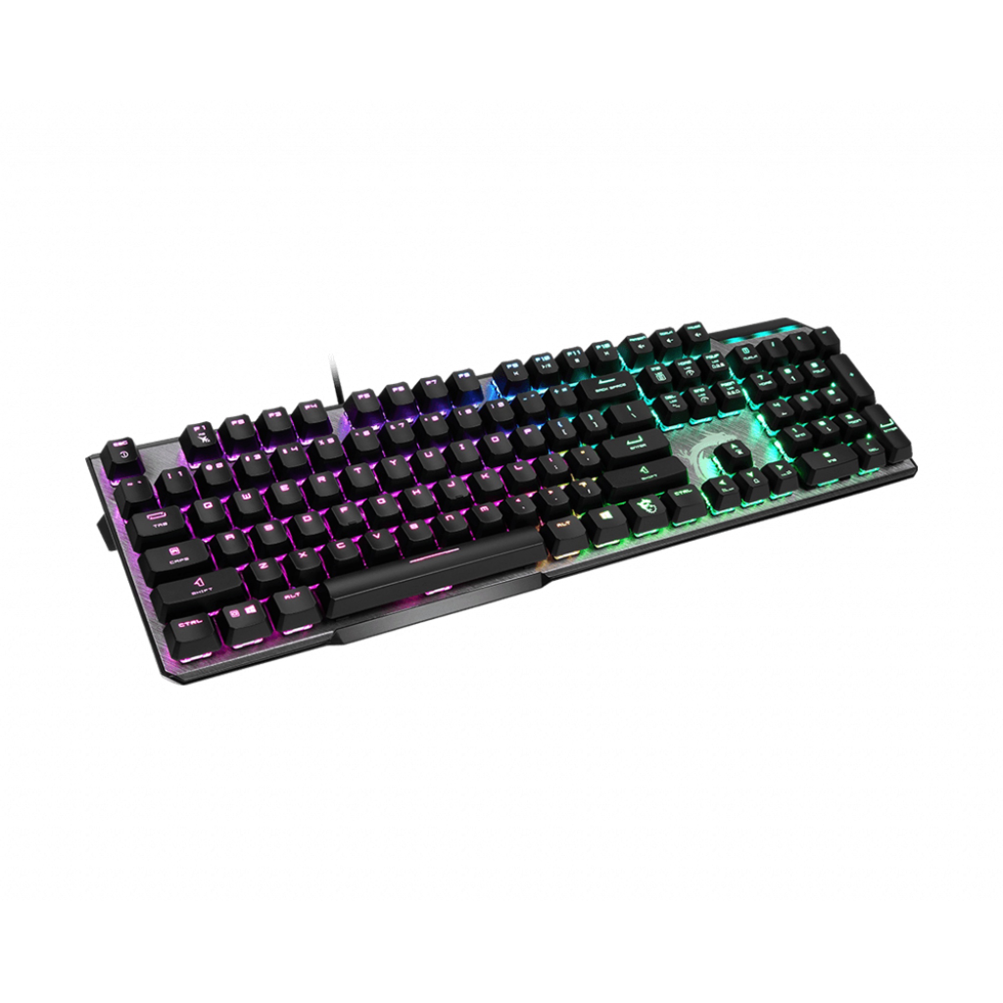 MSI Vigor GK50 Elite USB QWERTZ Keyboard - German Layout - Black