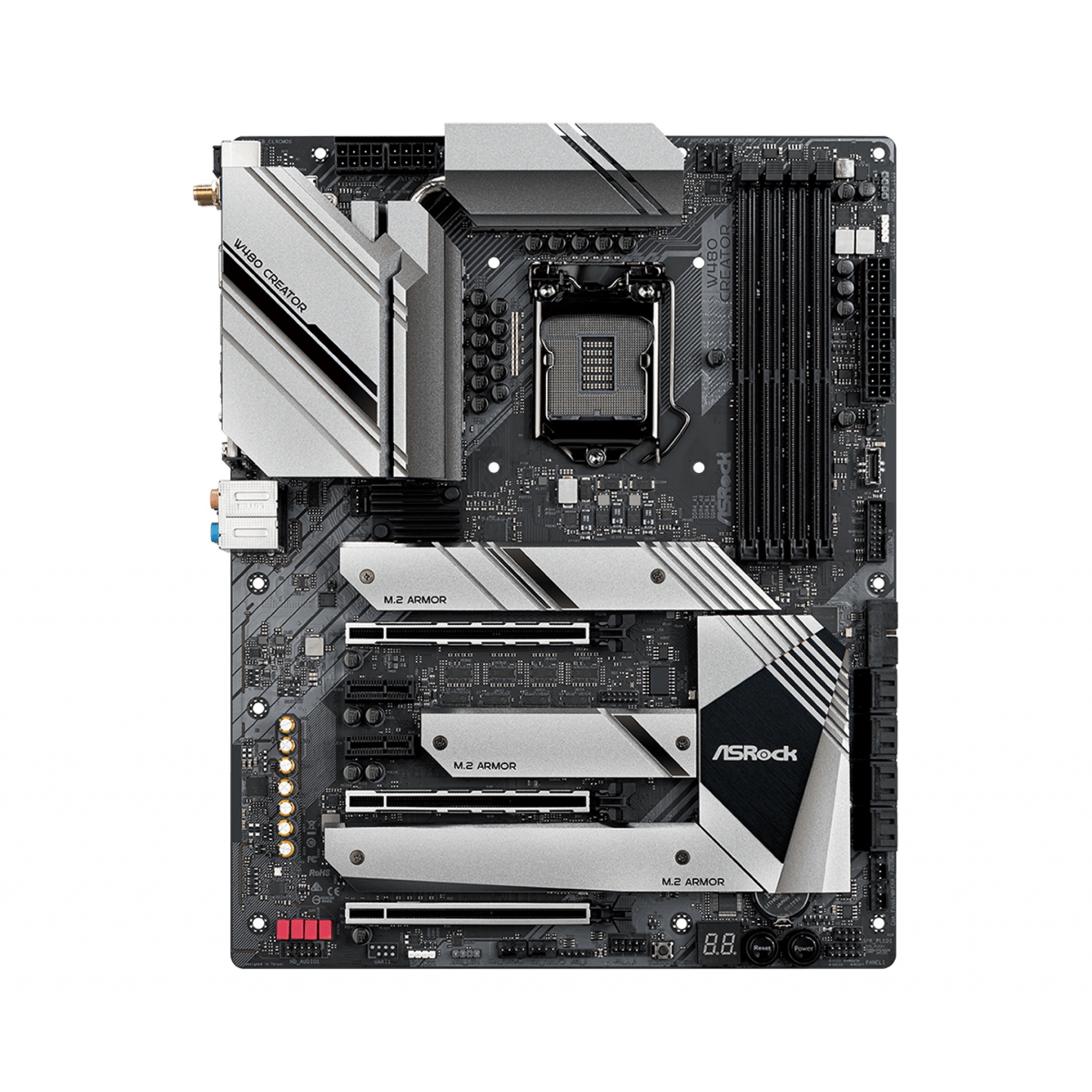 Asrock Creator Intel W480 LGA 1200 ATX DDR4-SDRAM Motherboard
