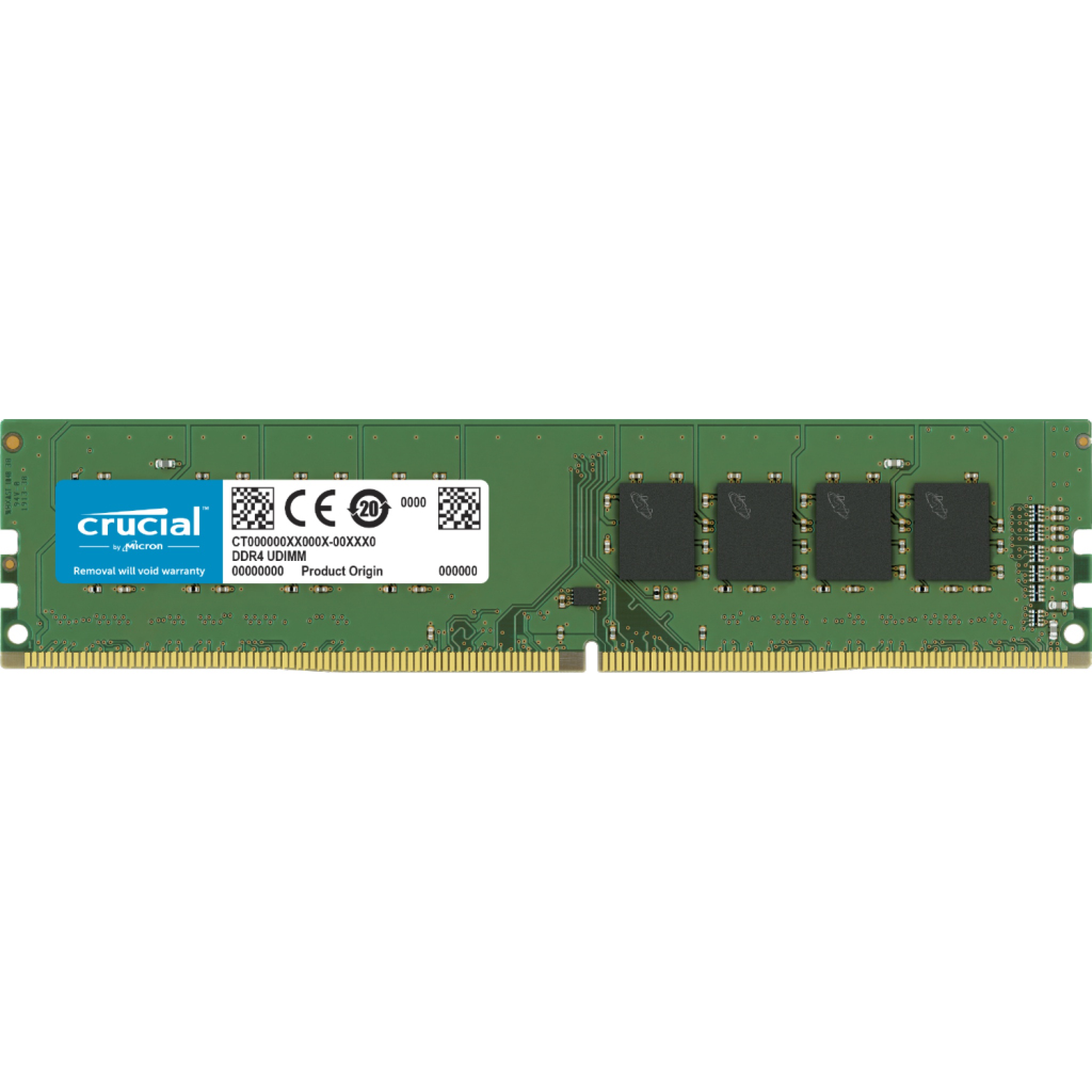 16GB Crucial 3200MHz DDR4 Memory Module (1 x 16GB)