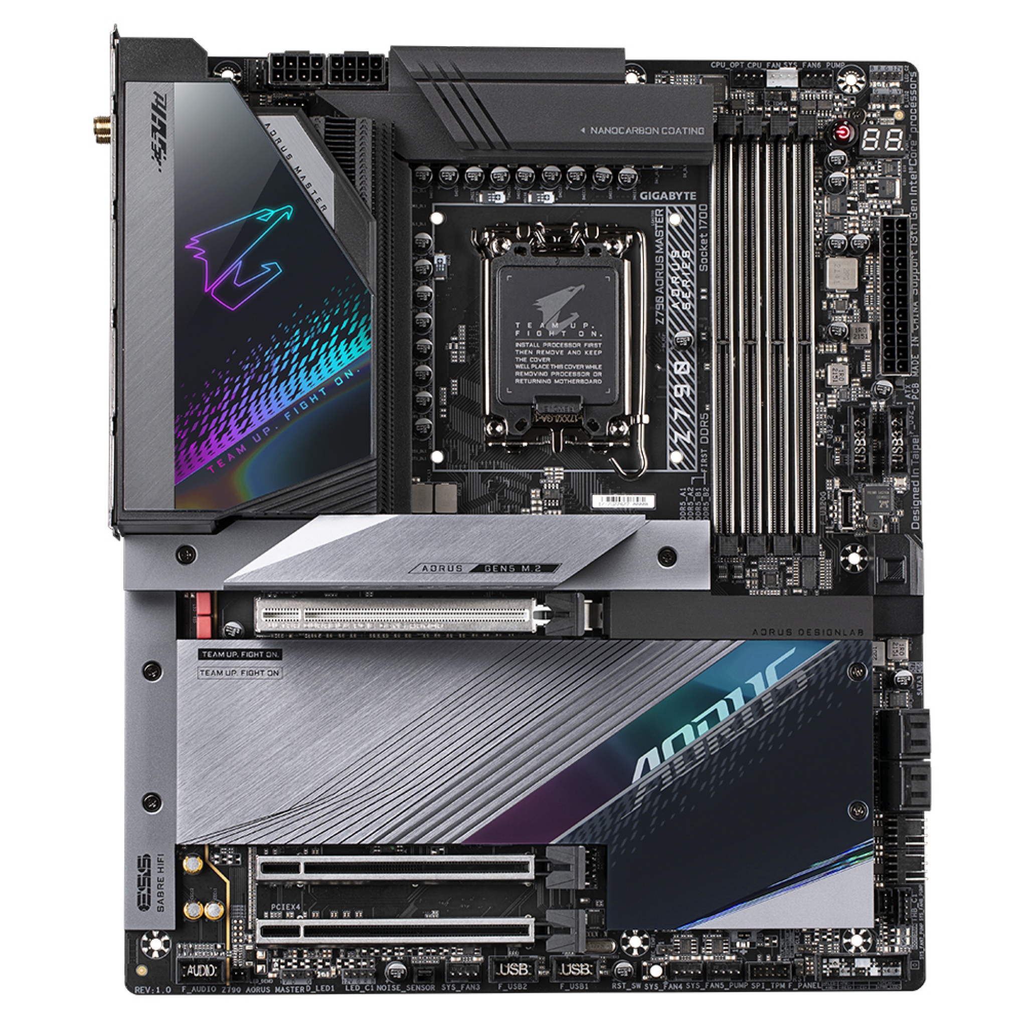 Gigabyte Z790 Aorus Master Intel Z790 LGA 1700 Extended ATX DDR5SDRAM
