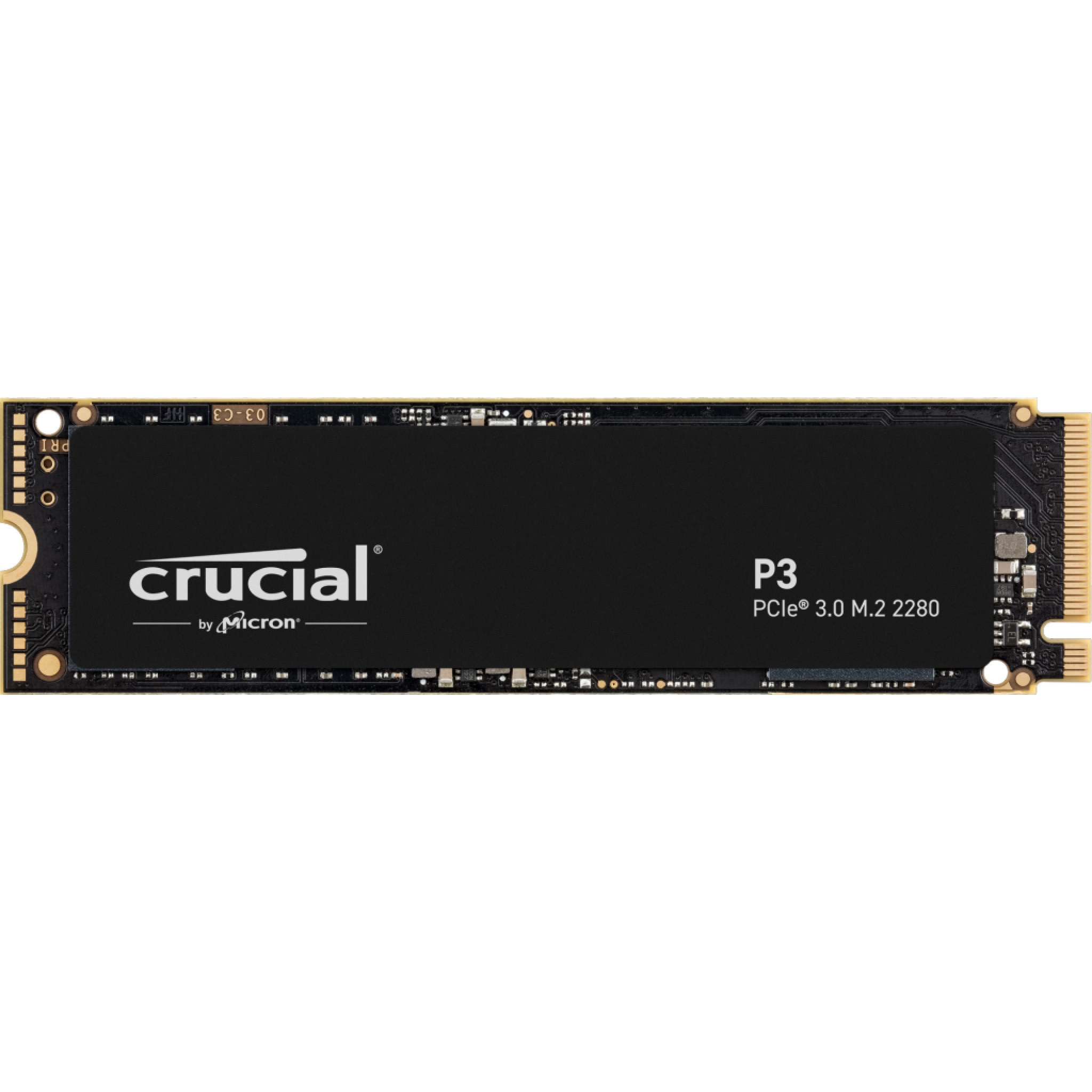 500GB Crucial P3 M.2 PCI Express 3.0 3D NAND NVMe Internal Solid