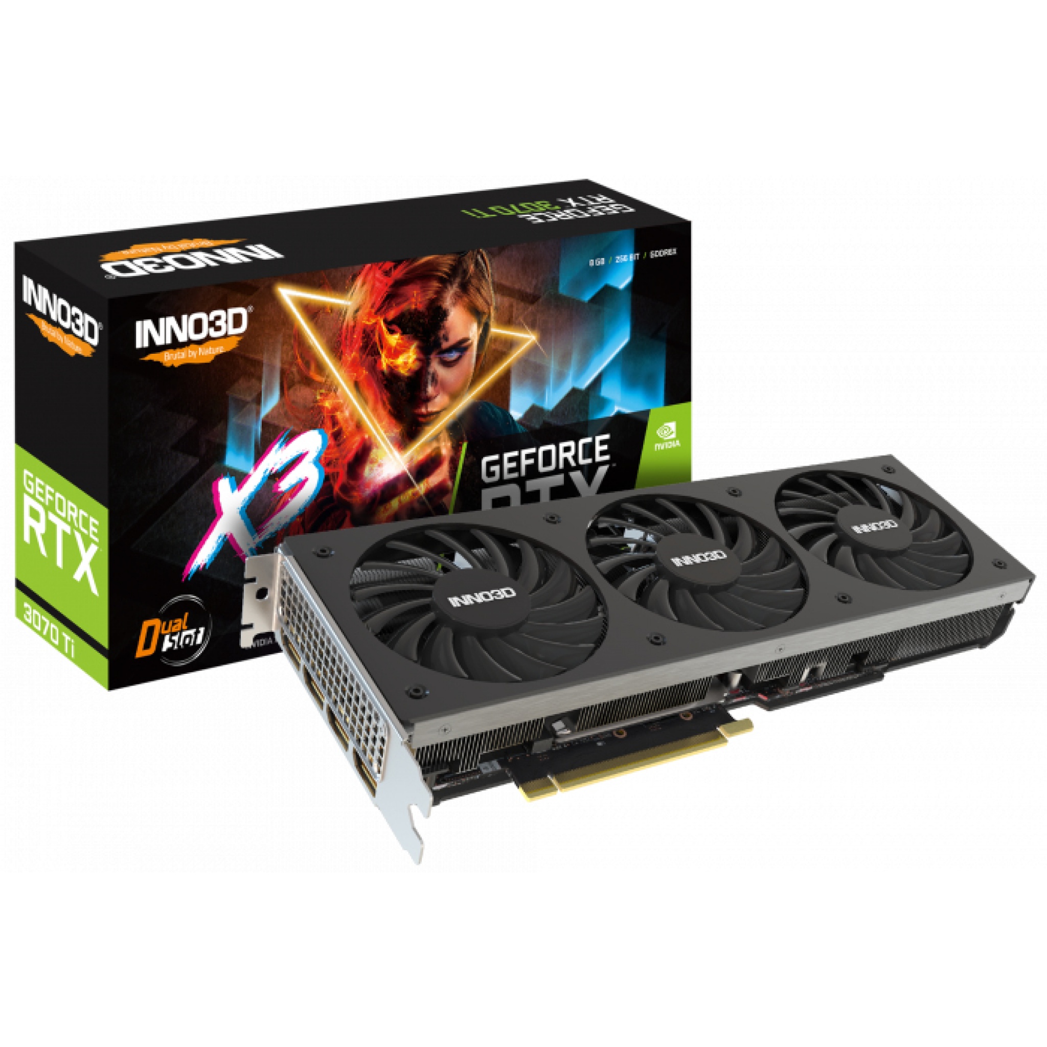 Inno3D NVIDIA GeForce RTX 3070 Ti X3 8GB GDDR6X Graphics Card