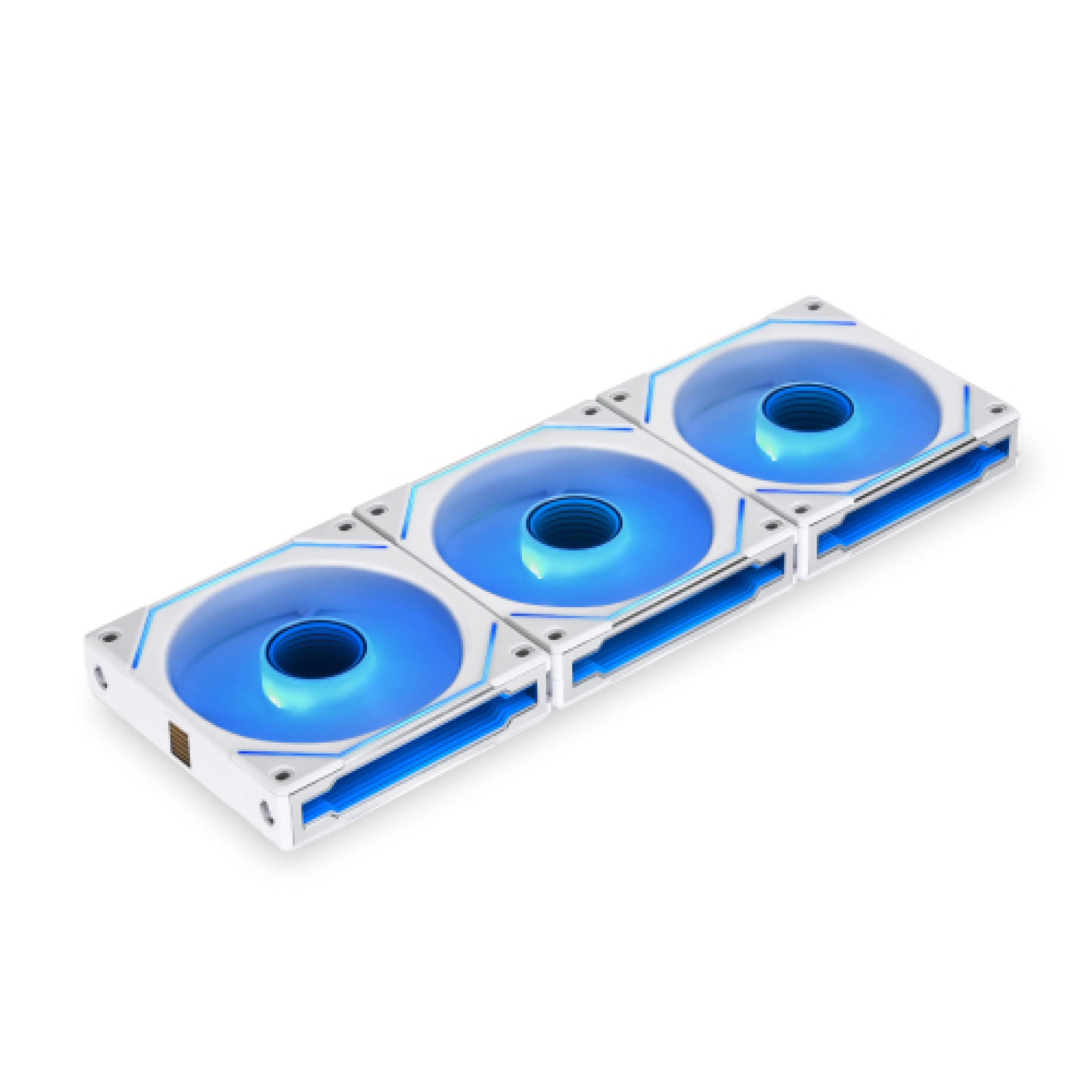 Lianli ファン Lian Li SL Infinity 120MM Computer Case Fan - White, 3 Pack
