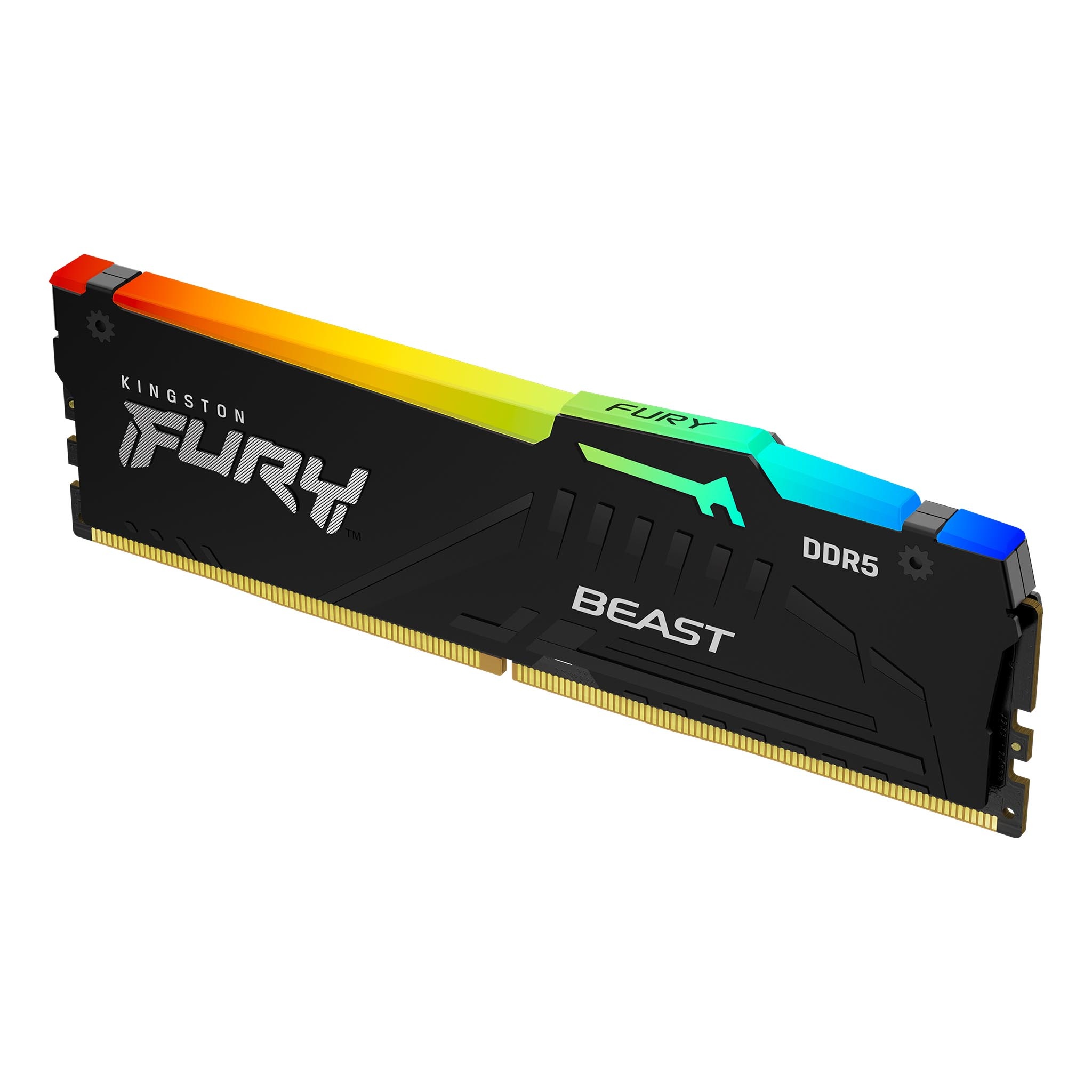 Kingston DDR5 メモリ 32GB 5200mhz CL40 RGB 32GB Kingston Technology FURY Beast RGB DDR5 5200MHz CL40 Memory