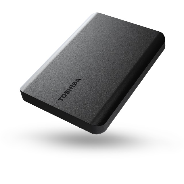 1TB Toshiba Canvio Basics USB3.2 External Hard Drive - Black