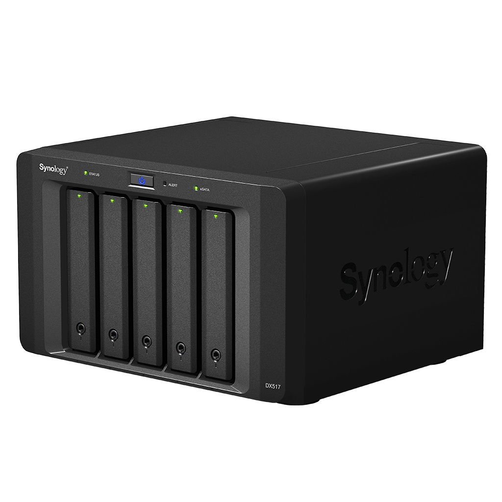 Synology 拡張ユニットDX517 美品 Synology DX517 5 Bay Expansion Unit - Black