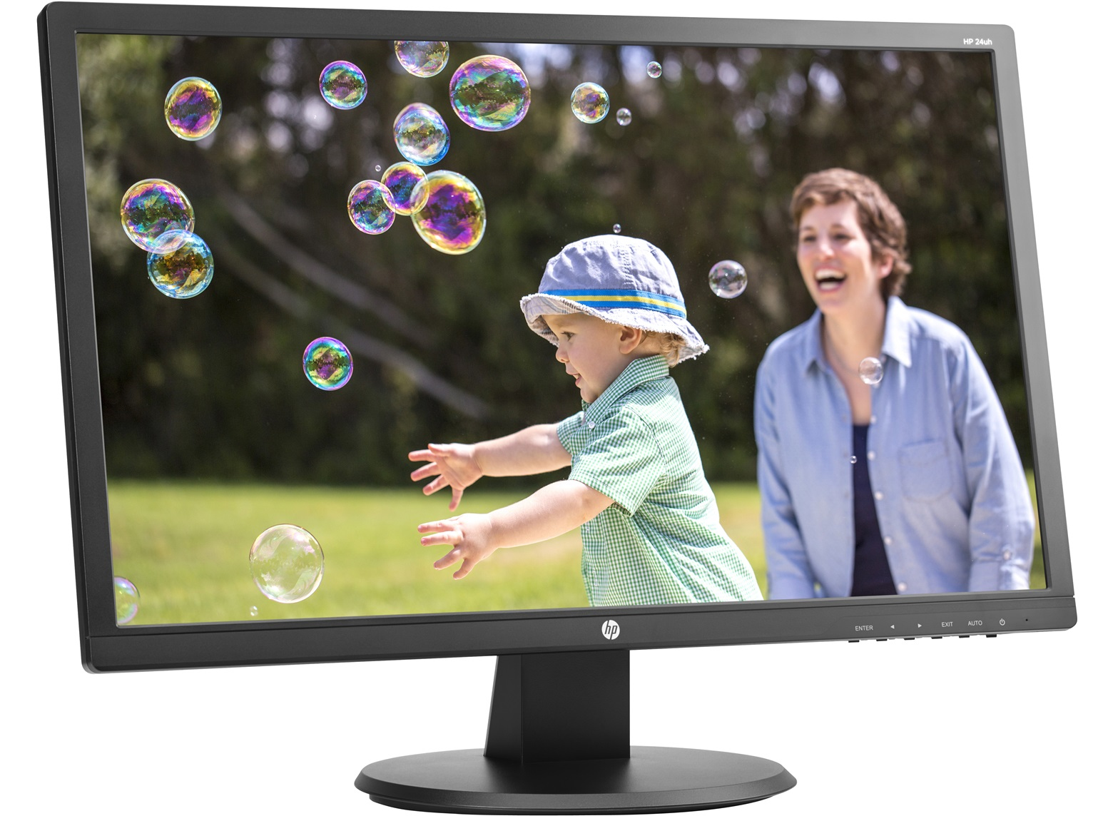 Full HD TN Matt Black Computer Monitor