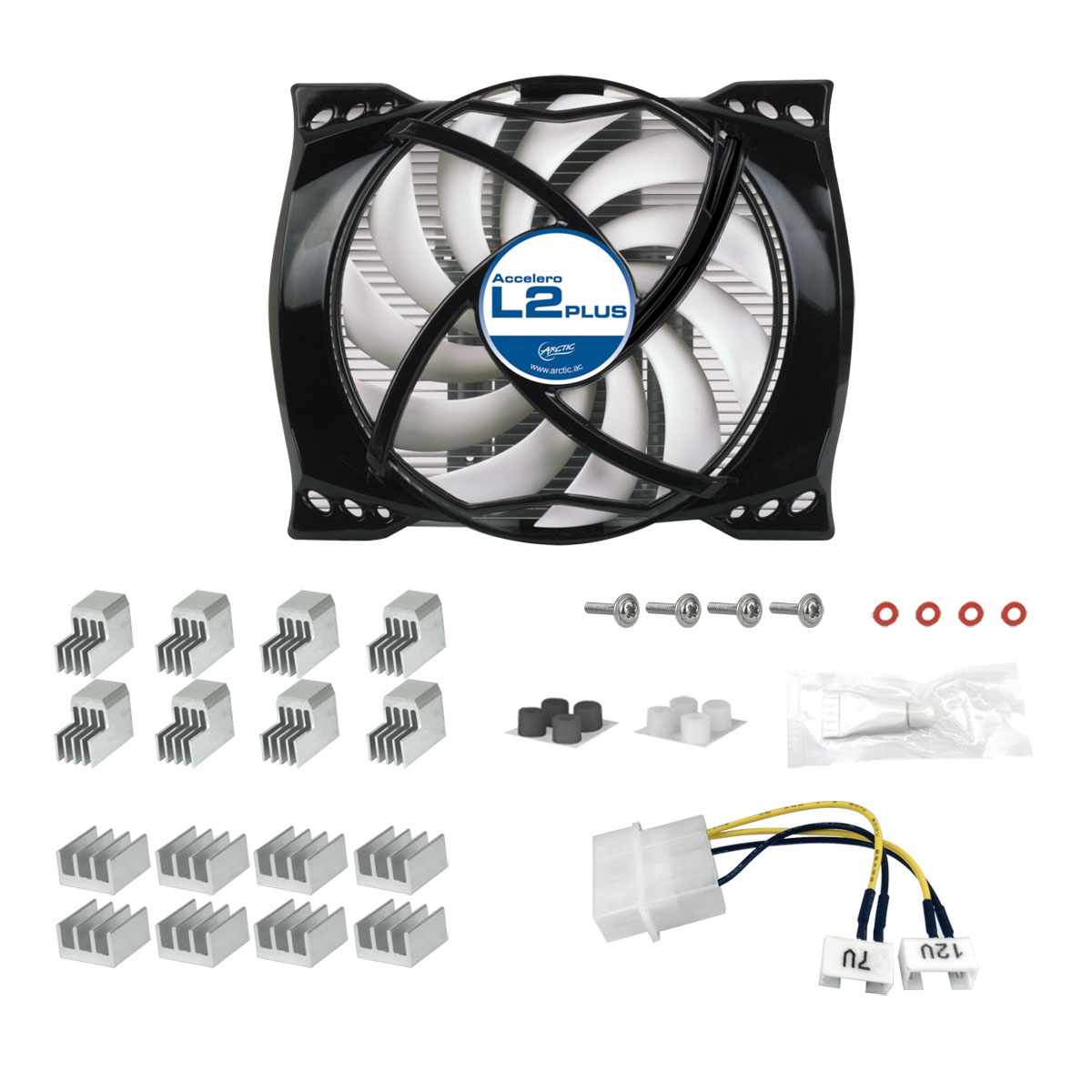 Refroidisseur VGA Arctic Cooling Accelero L2 Pro - Pour Carte Graphique (testé Sur HD4850), Reconditionné