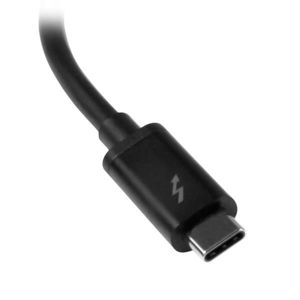 StarTech Thunderbolt 3 to Thunderbolt Adapter Male/Female Black