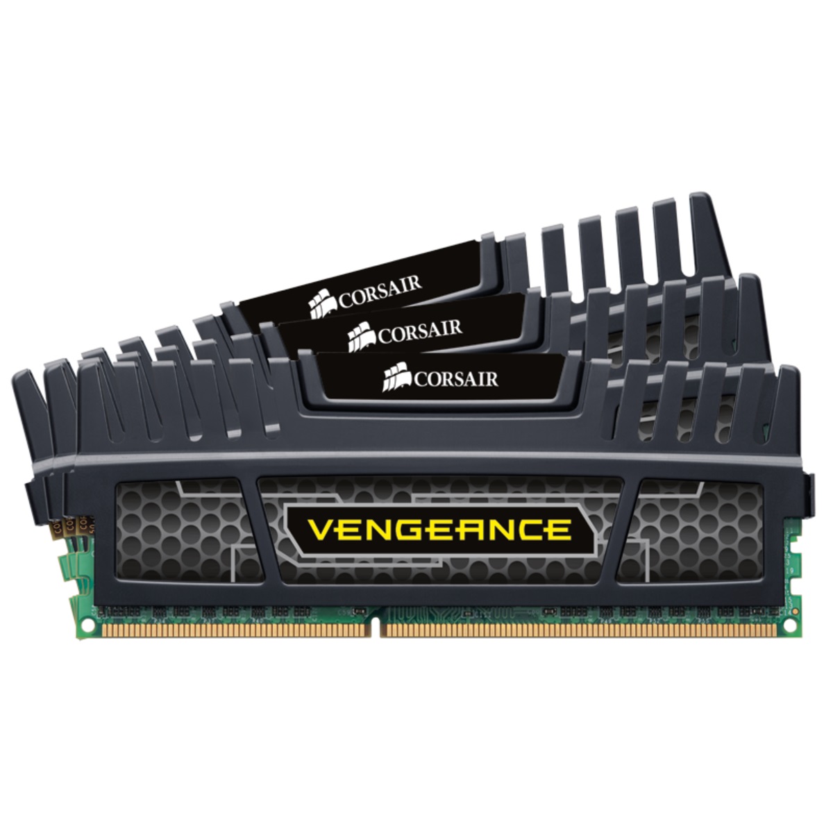 12GB Corsair Vengeance DDR3 1600MHz PC3-12800 CL9 Triple Channel Kit ...