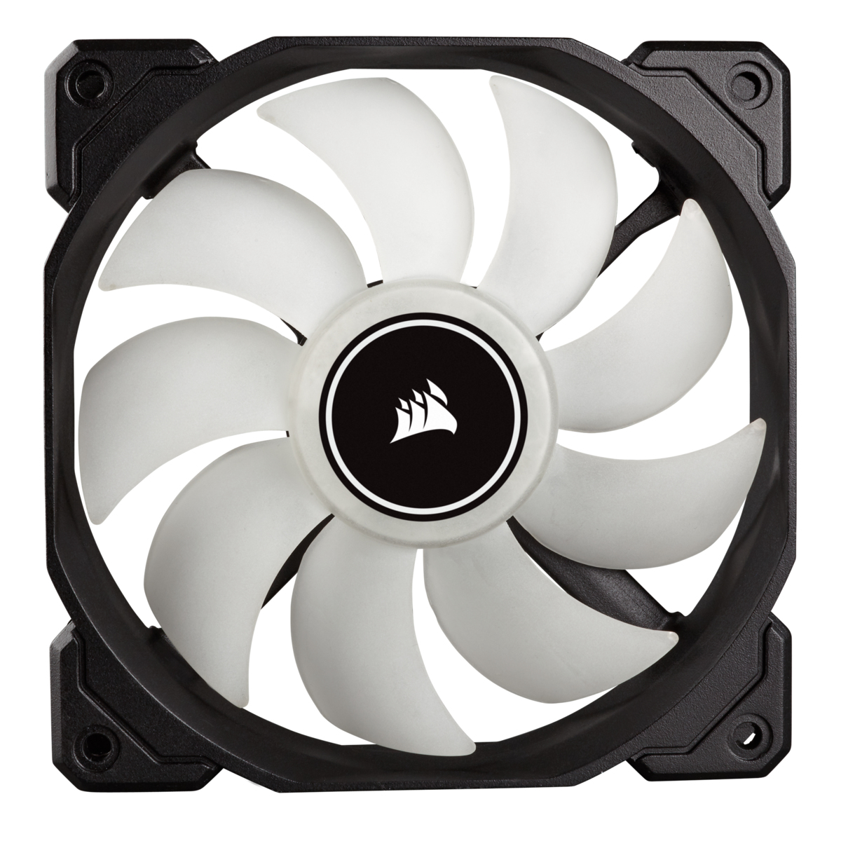Corsair AF120 Air Series LED Quiet Edition 120mm Computer Case Fan White
