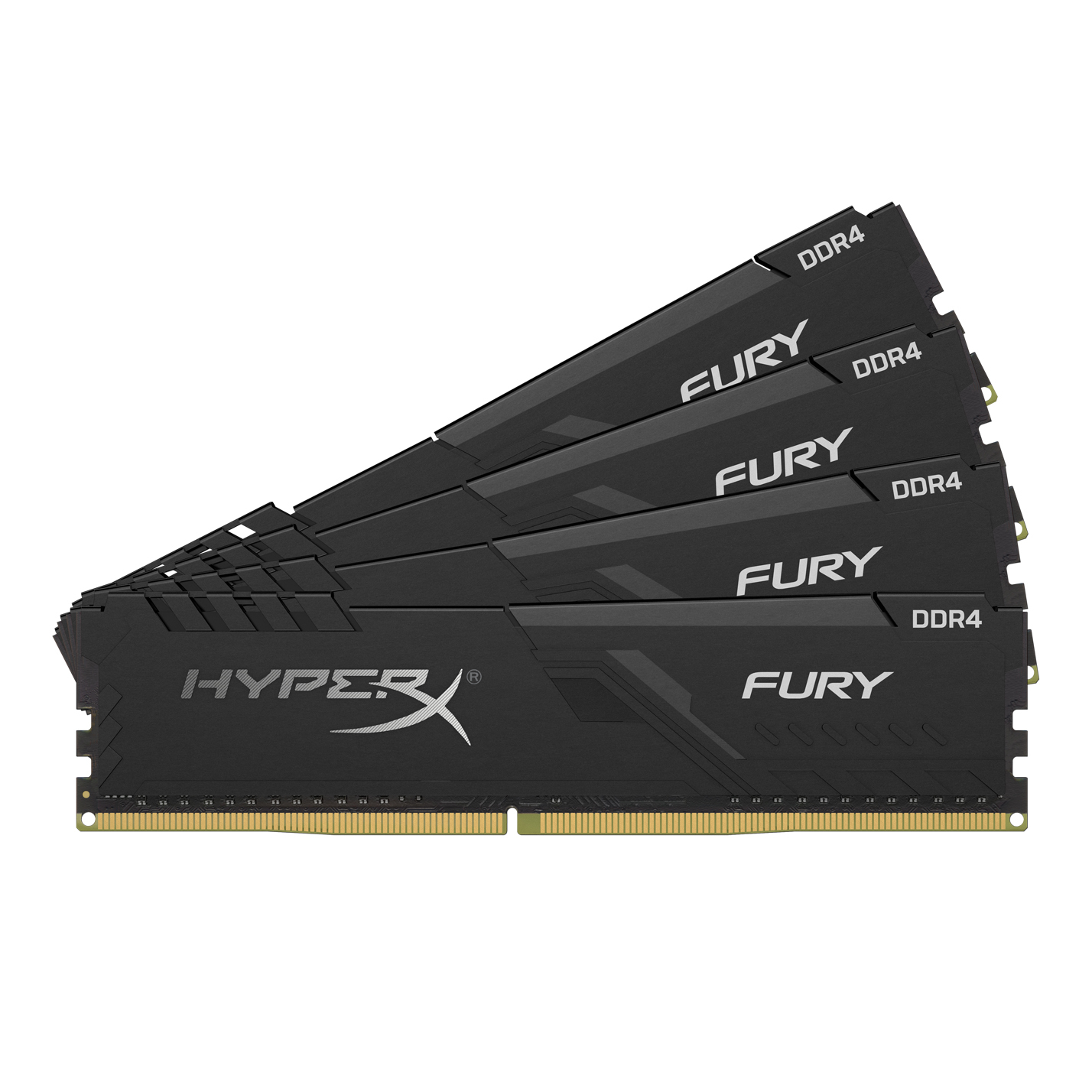 64GB Kingston HyperX Fury DDR4 3200MHz PC4-25600 CL16 Quad Channel
