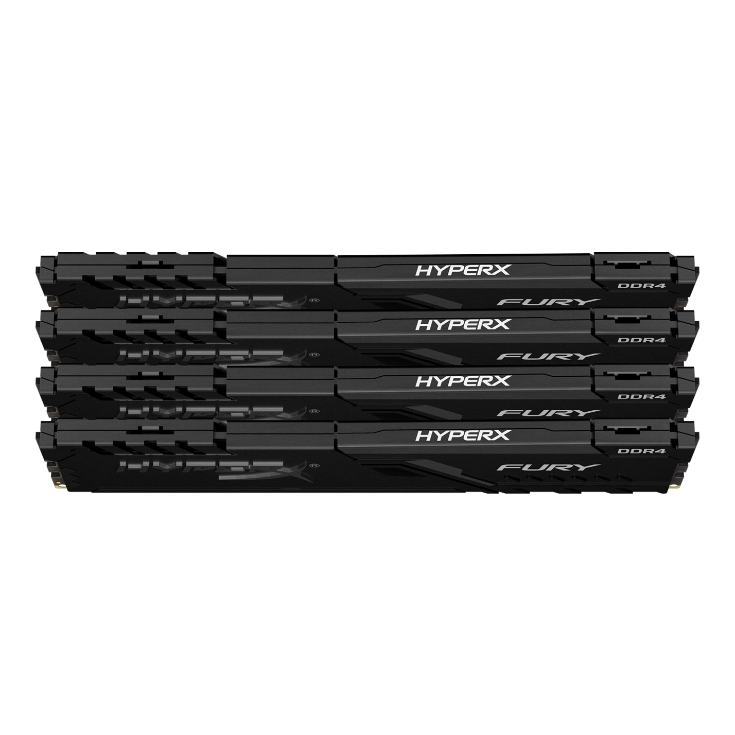 16GB Kingston HyperX Fury DDR4 2400MHz PC4-19200 CL15 Quad Channel