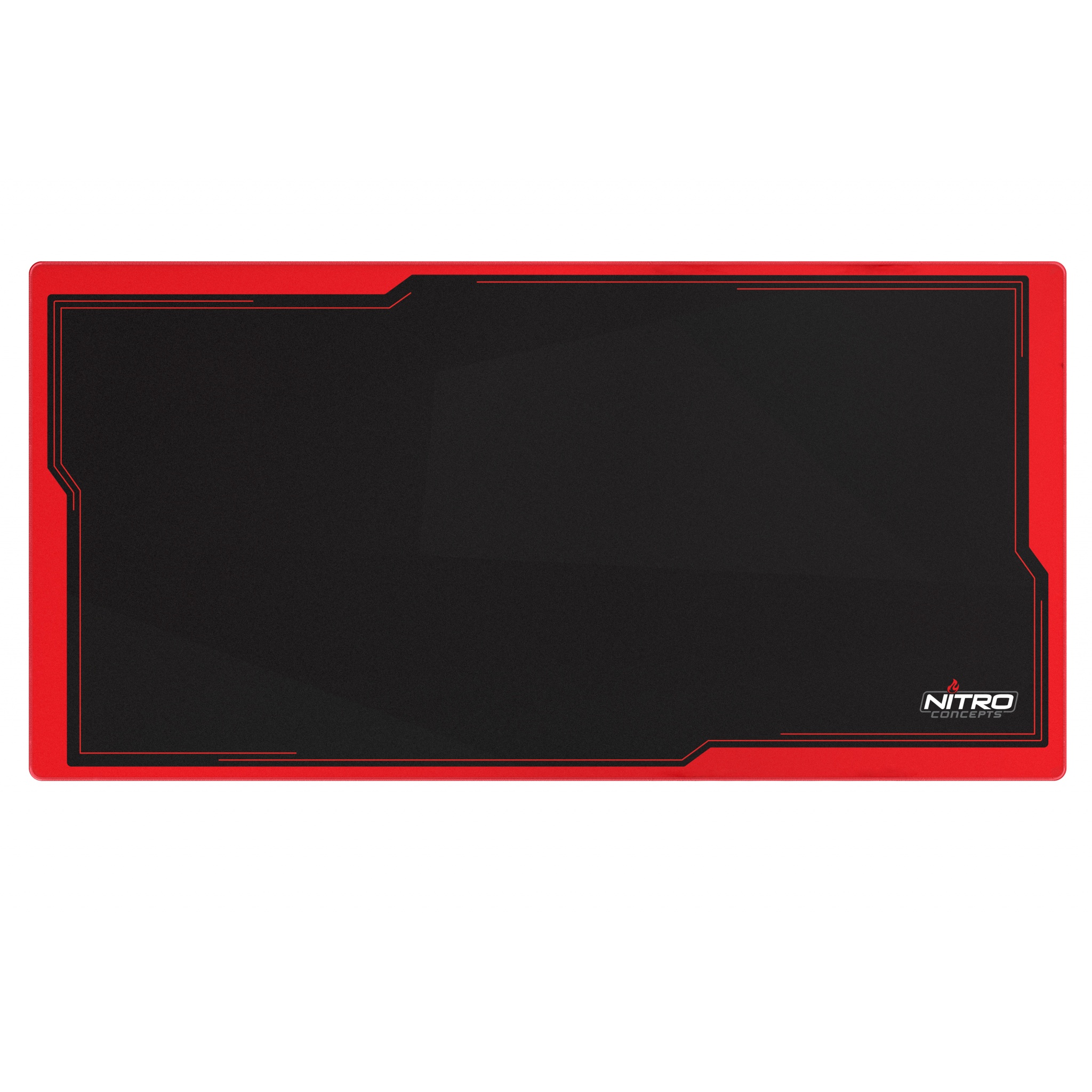 Netro Pad Nitro Concepts DM16 Mouse Pad - Black, Red