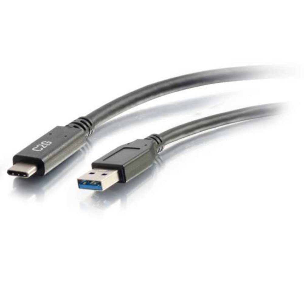 C2G 10ft USBC 3.0 to USBA 3A Bidirectional Cable