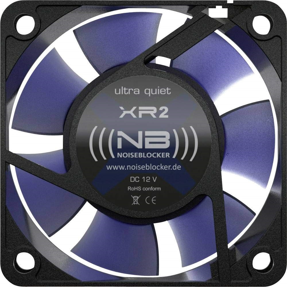 Noiseblocker Black Silent XR-2 60mm Computer Case Fan 4250051906066 |