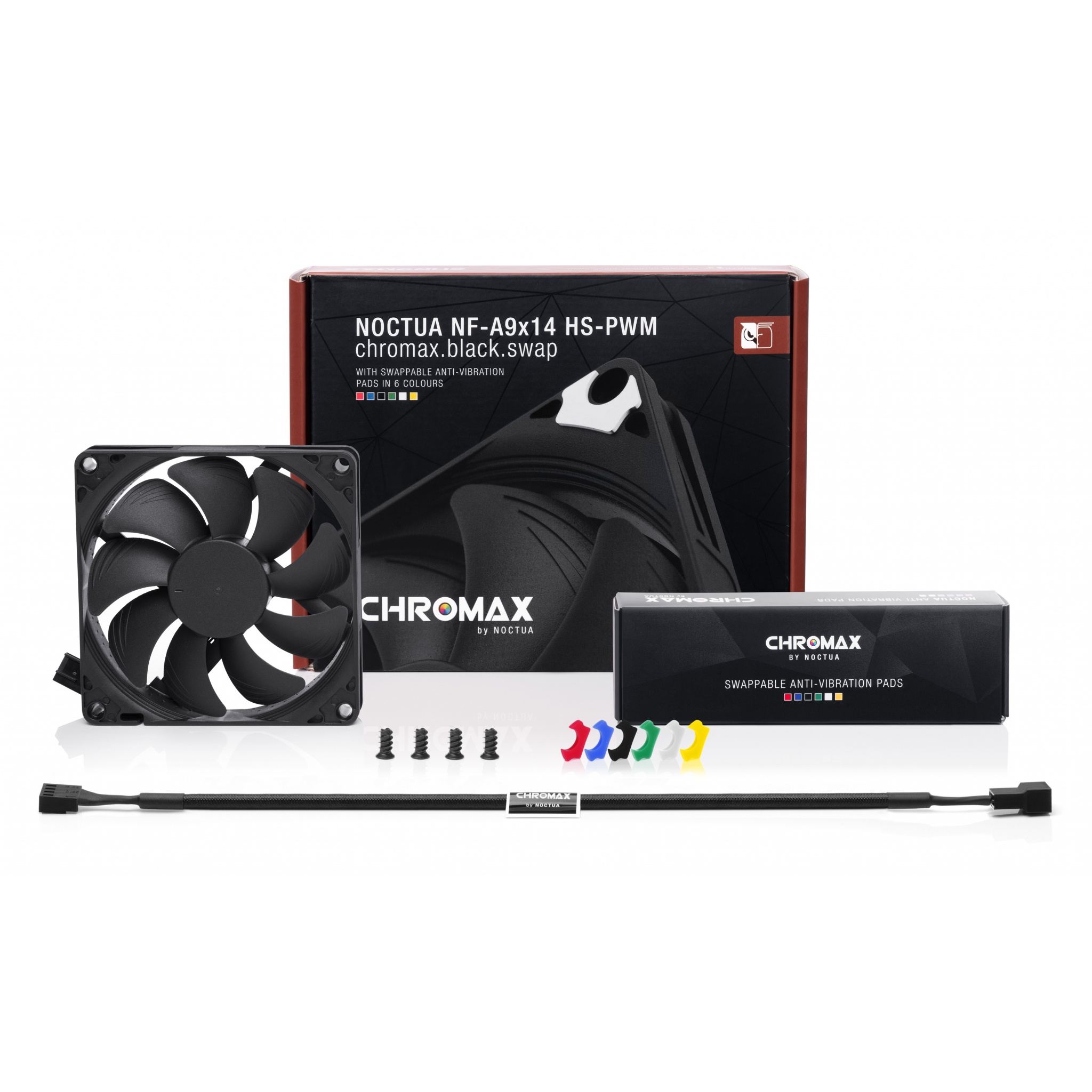 Noctua Chromax Black Swap 92mm 2500RPM PWM Computer Case Fan w