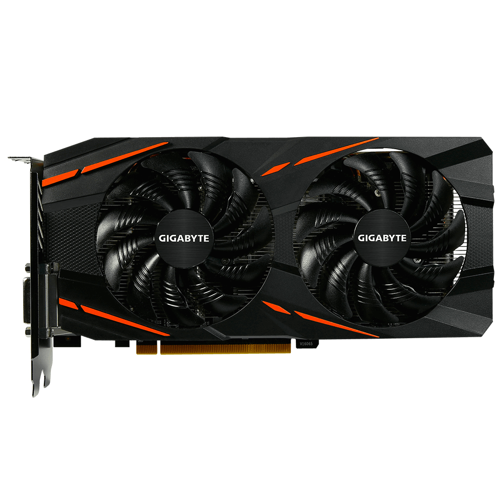 GIGABYTE RX570 グラフィックボード デュアルファン Gigabyte Radeon RX 570 Gaming RGB 90 mm Dual Fan Graphics Card - 4 GB