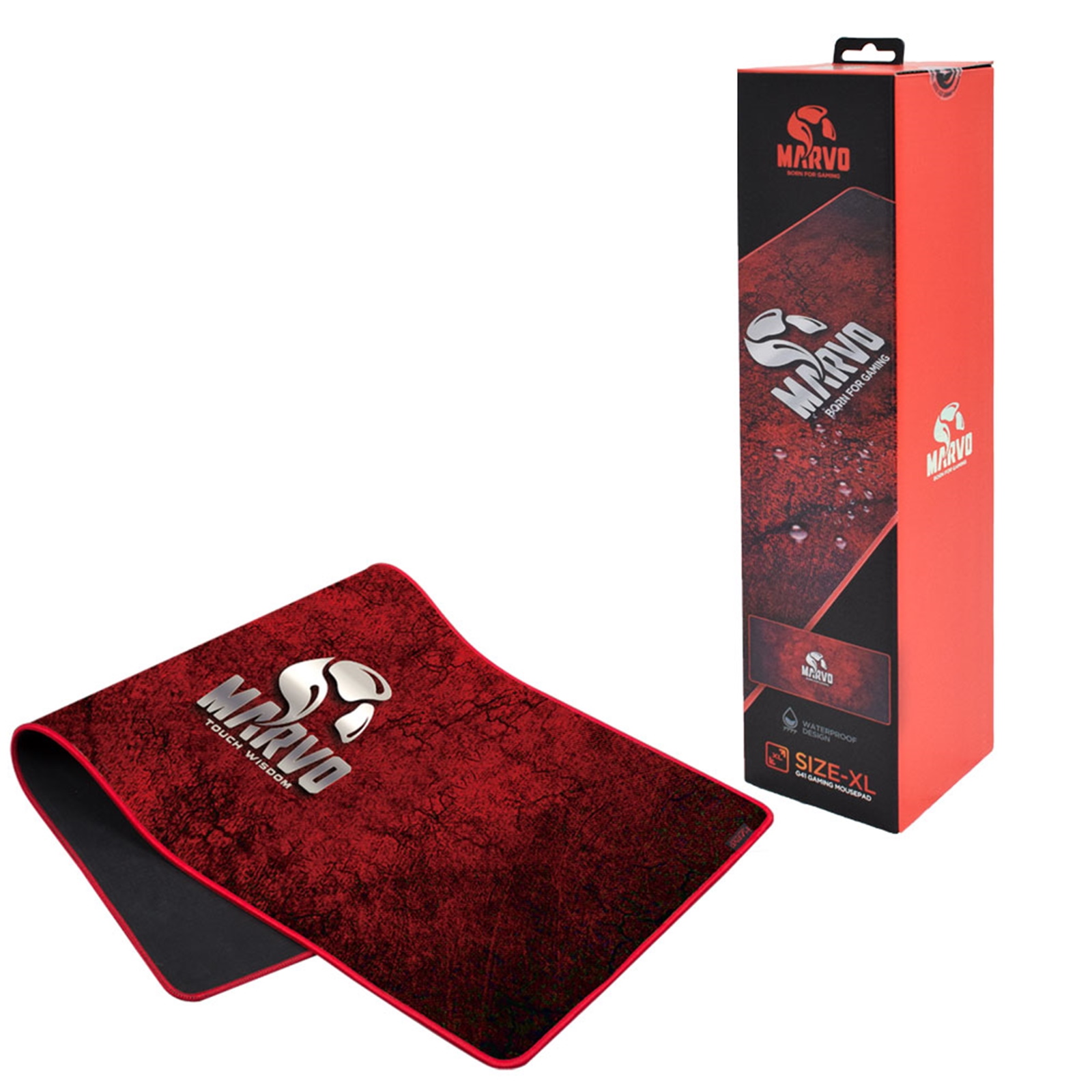Marvo Scorpion PRO Gaming Mouse Pad XL Red