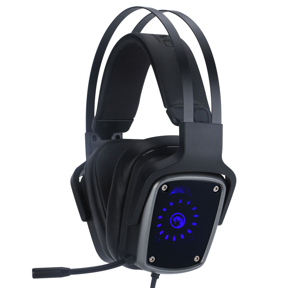Wired LED Headset w/Microphone