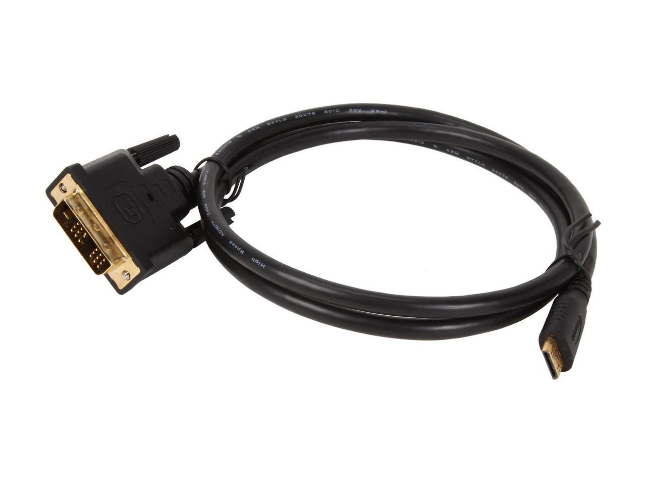 Startech 3.3ft MiniHDMI to DVID Cable
