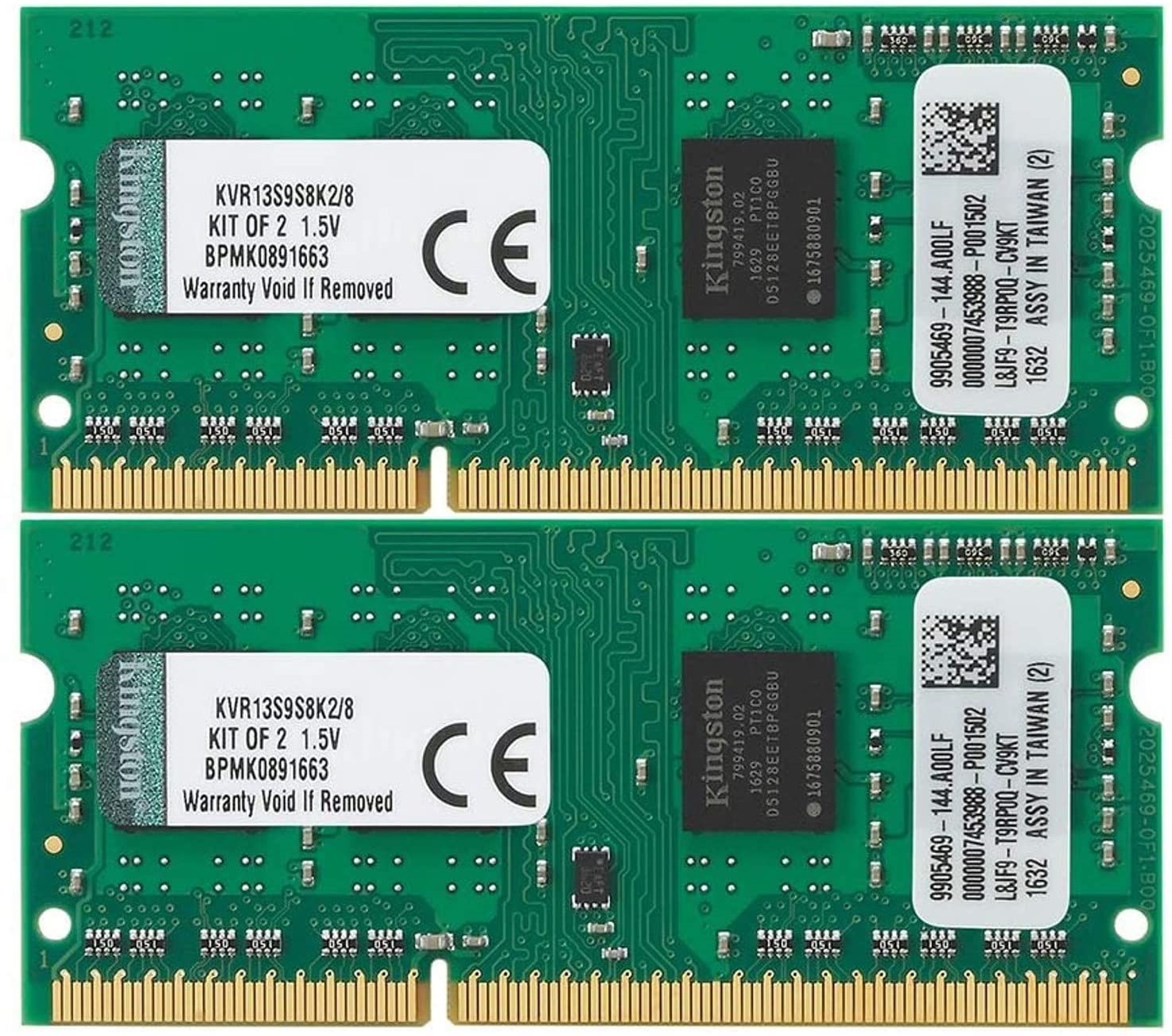 Kit RAM DDR3 SODIMM Kit Mémoire RAM 8GB (2x4GB) DDR3 1333MHz SO