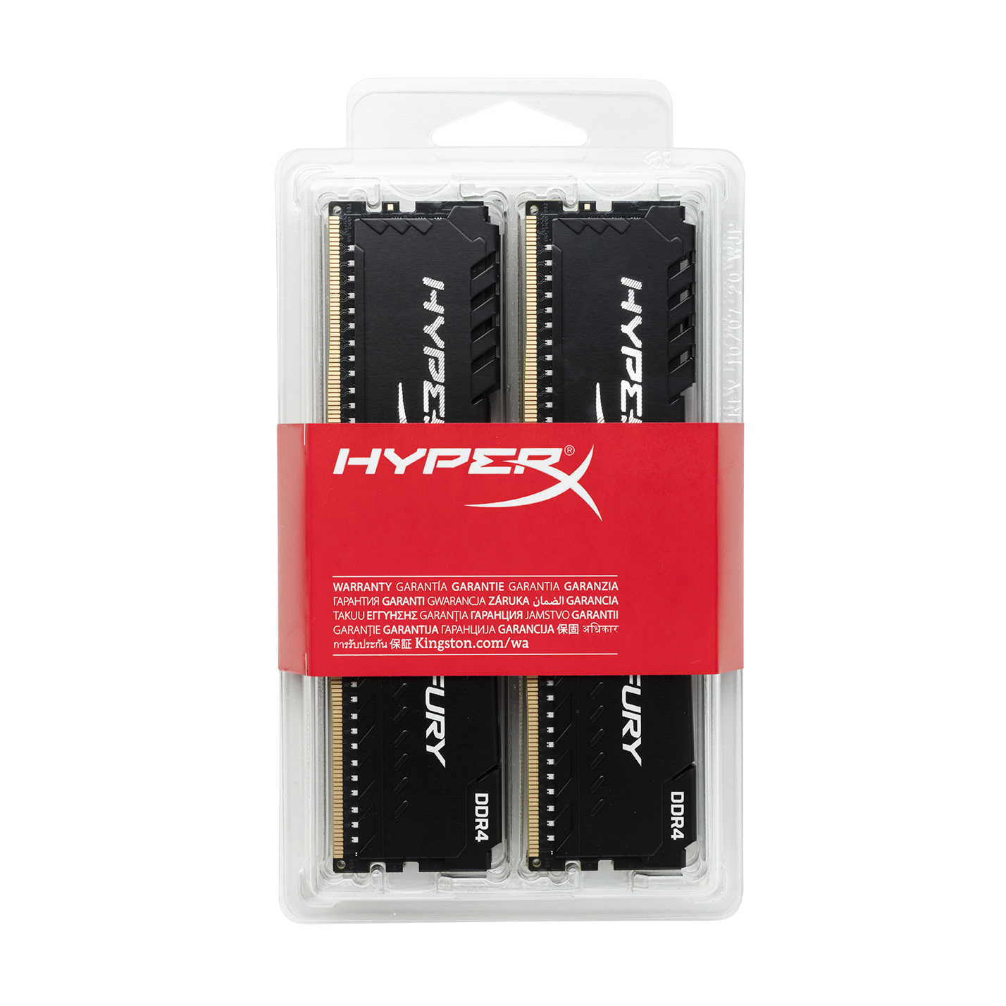 128GB Kingston HyperX Fury DDR4 2666MHz PC4-21300 CL16 Quad