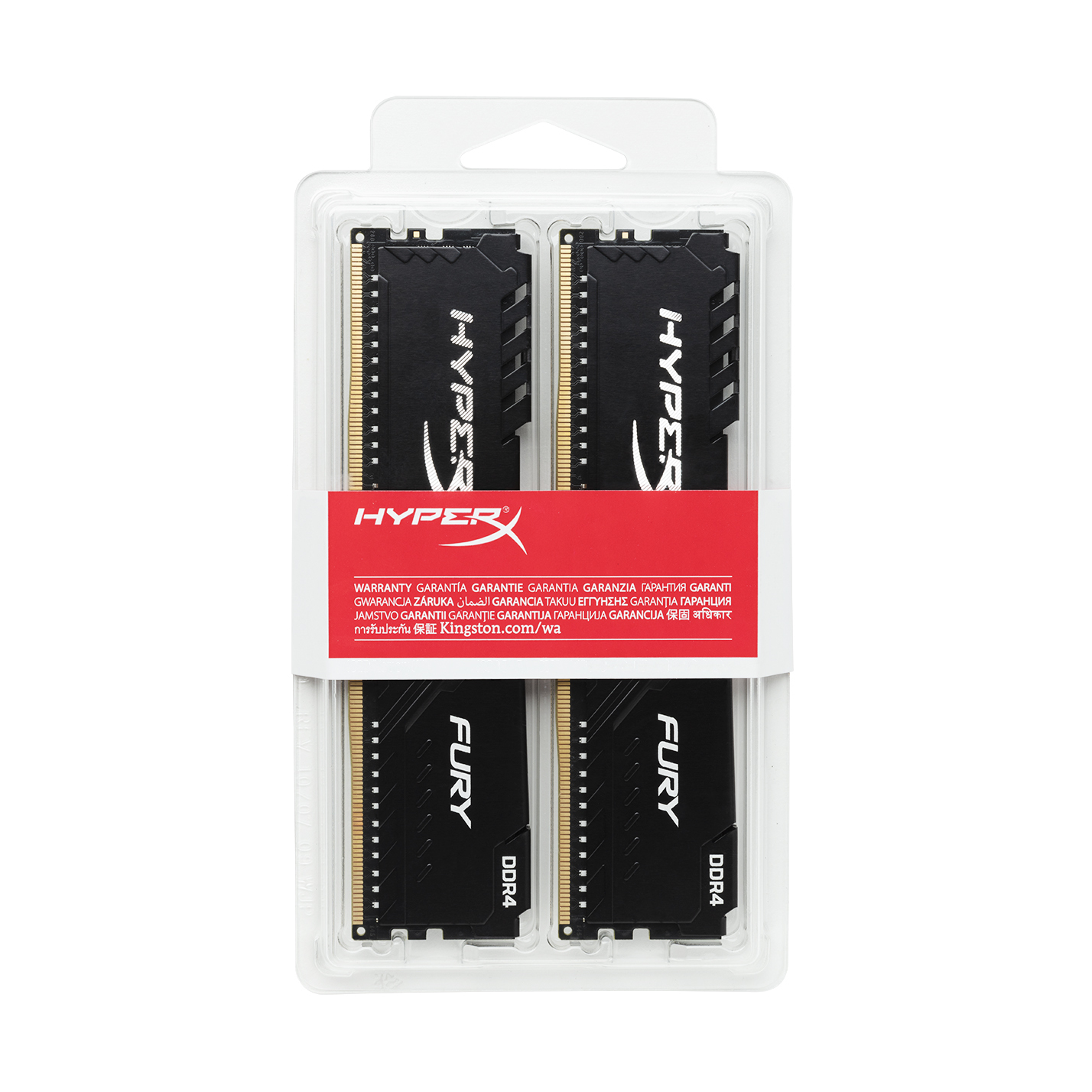 32GB Kingston HyperX Fury DDR4 3733MHz PC4-29800 CL19 Dual Channel