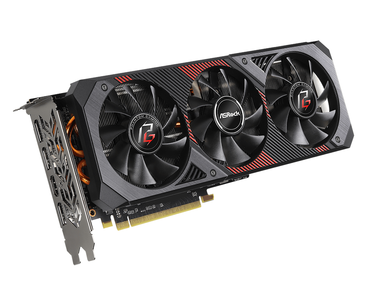AsRock Radeon RX 5600 XT Phantom Gaming D3 OC Triple Fan RGB
