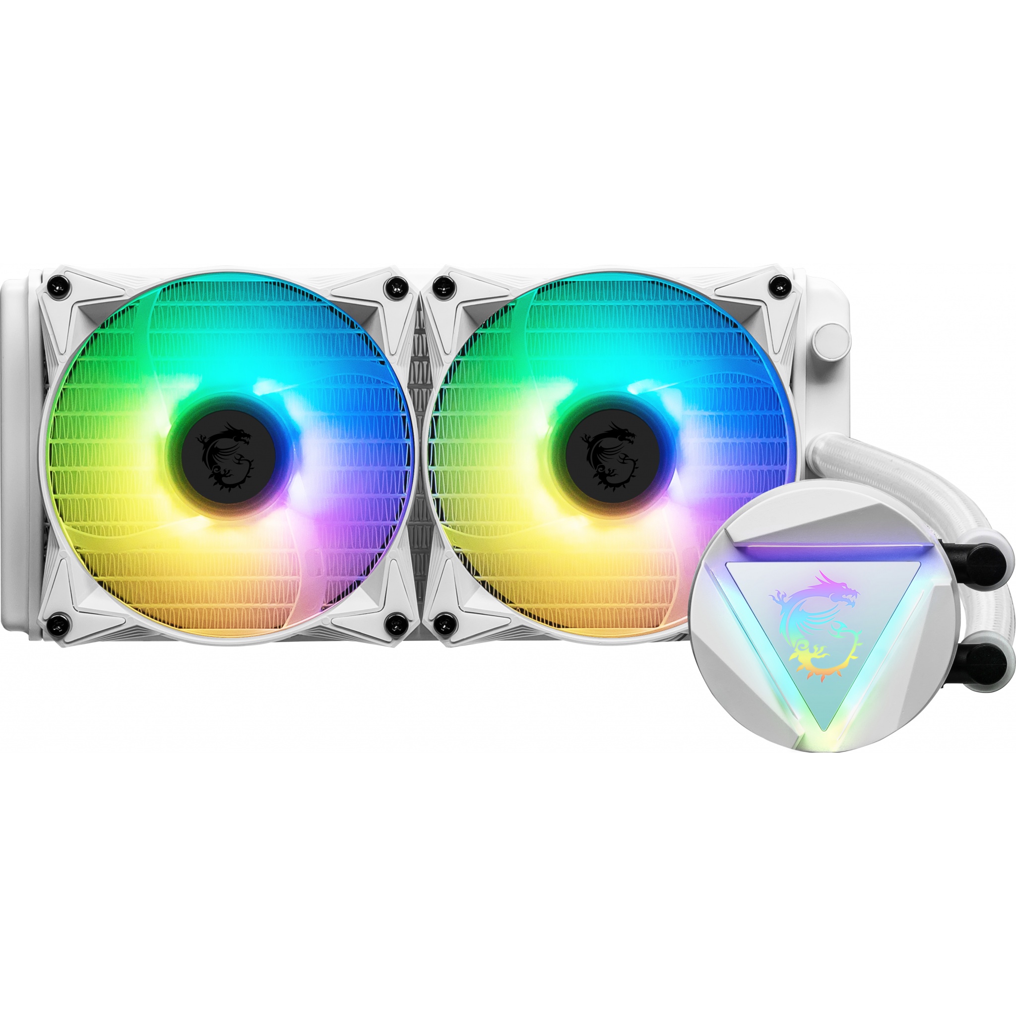 MSI MAG Coreliquid 240R V2 Liquid CPU Cooler - White