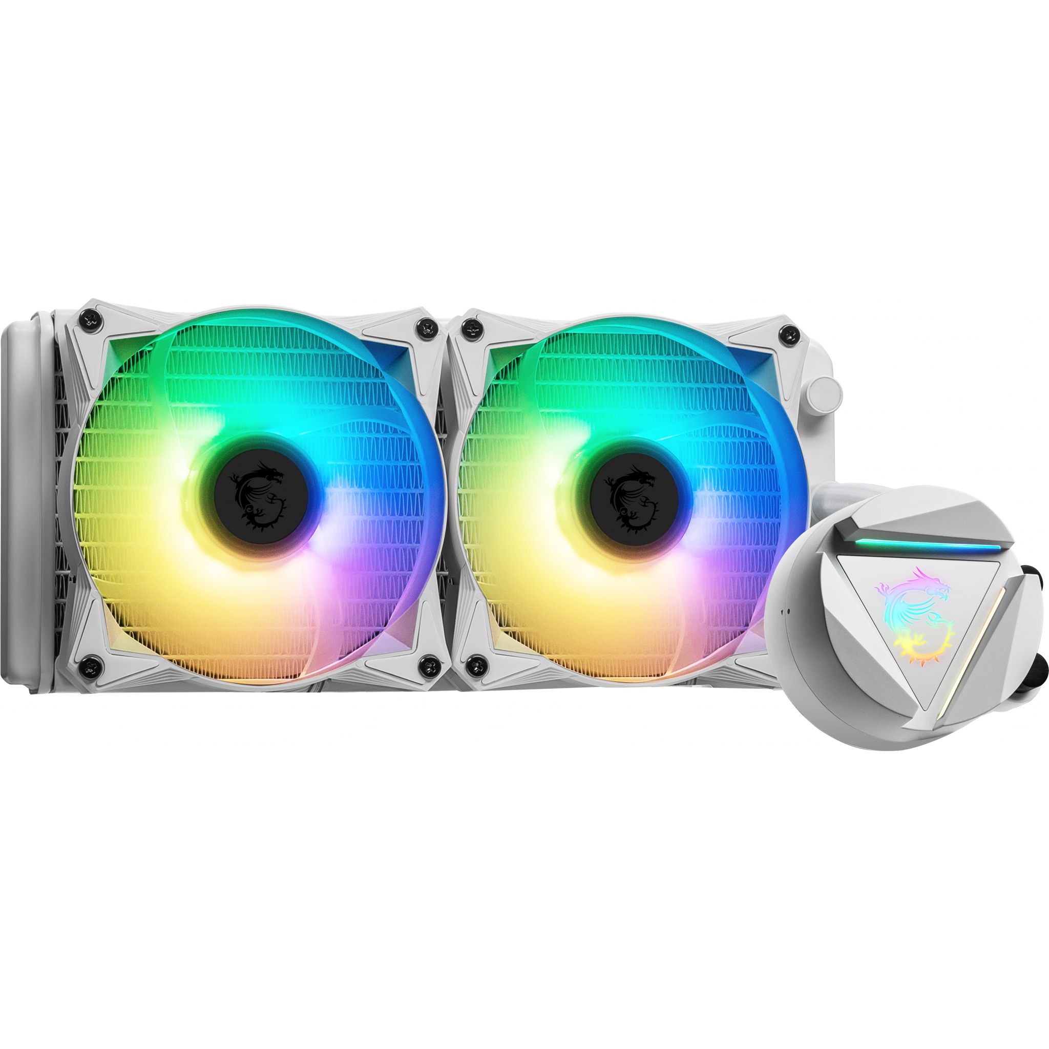 MSI MAG Coreliquid 240R V2 Liquid CPU Cooler - White