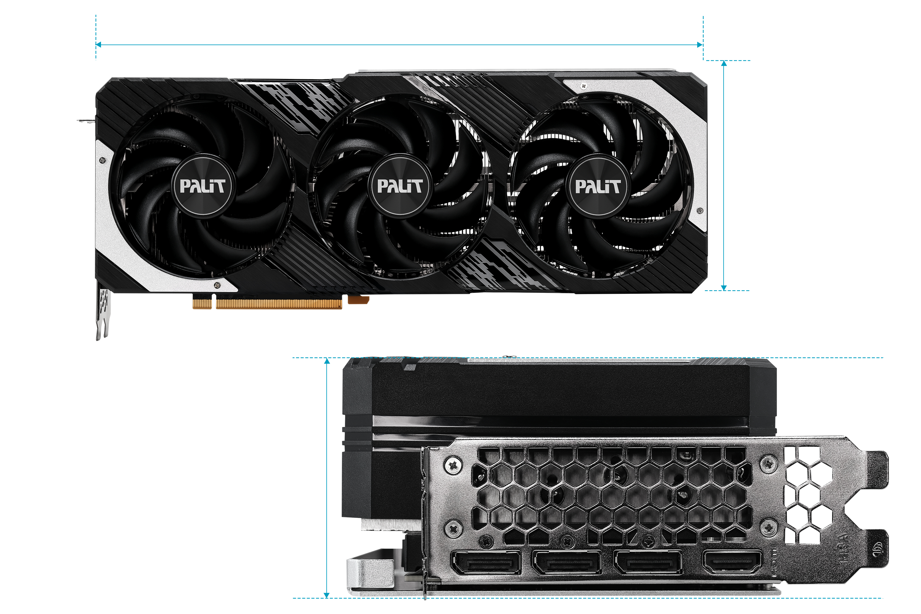 Palit GeForce RTX 4070 Gaming Pro OC GDDR6X Triple Fan Graphics