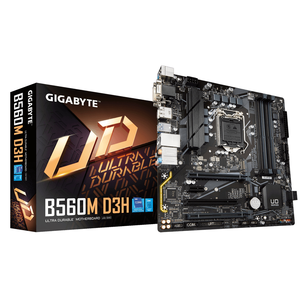 Gigabyte B560M D3H Intel B560 Express LGA 1200 Micro ATX Motherboard