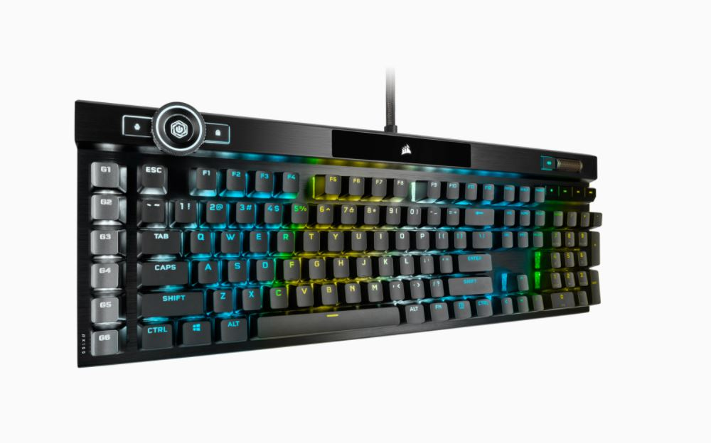 Corsair K100 RGB USB Black Mechanical Keyboard US English
