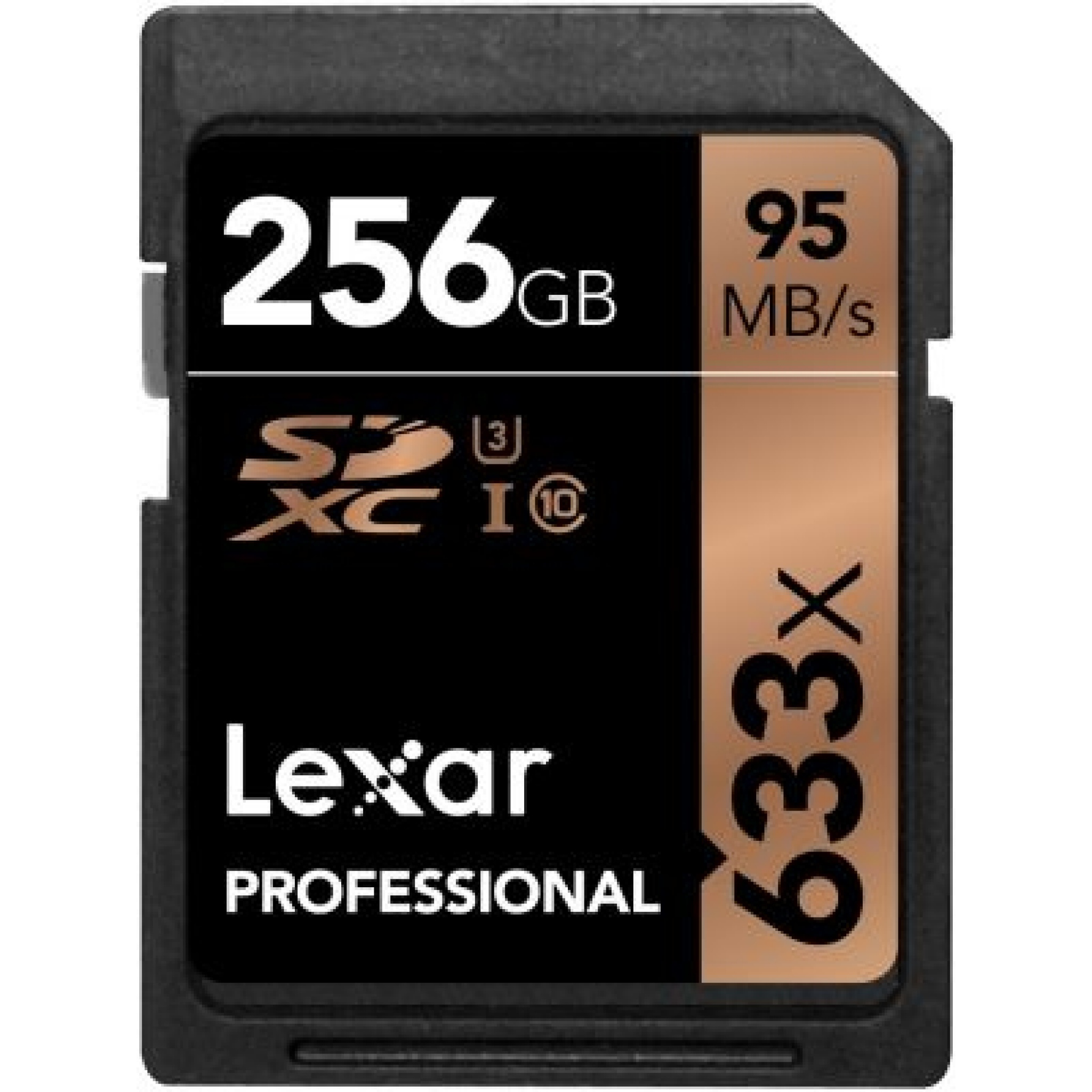 256GB Lexar Professional 633x UHS-I SDXC Memory Card