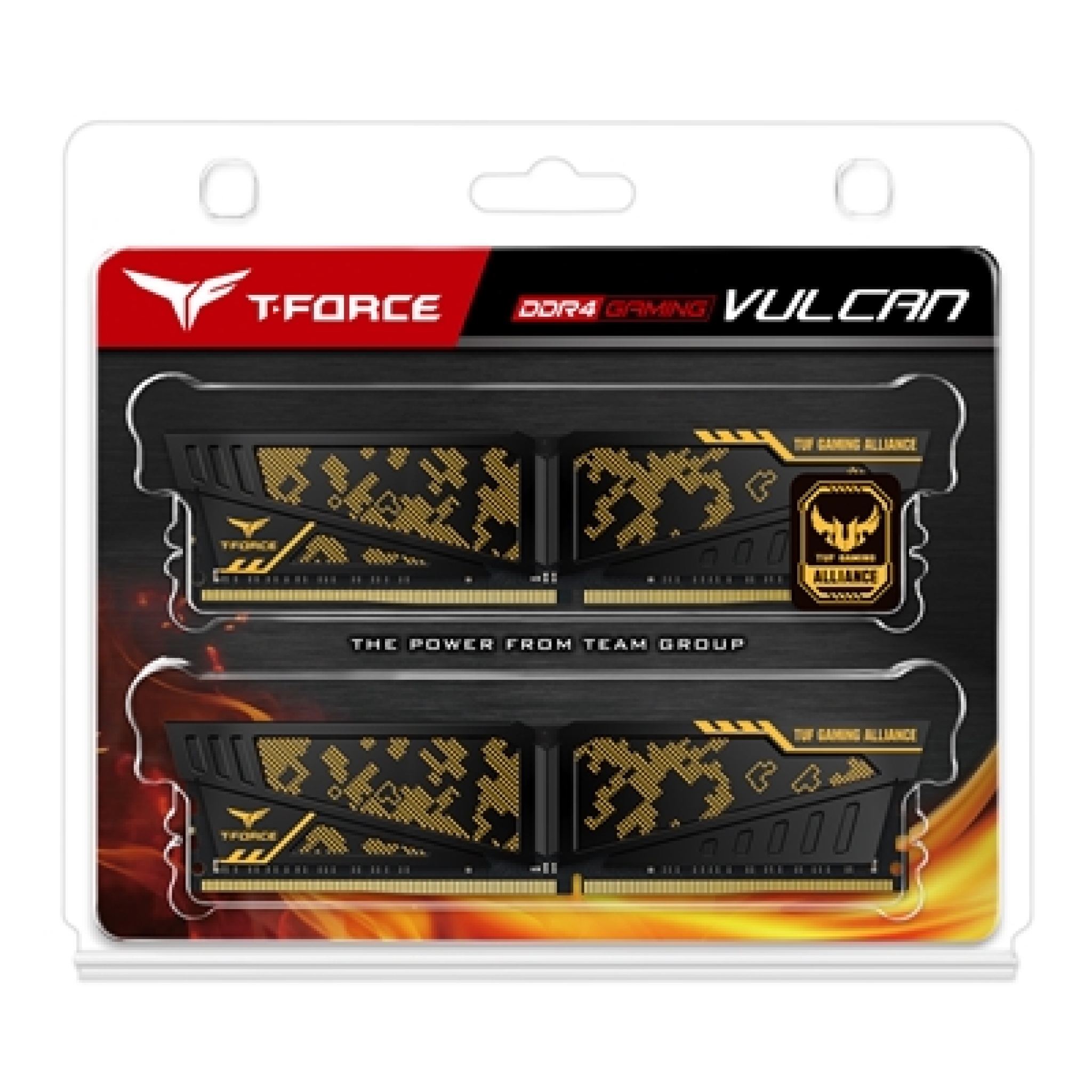 16GB Team Group T-FORCE VULCAN TUF Gaming Alliance DDR4 3600MHz