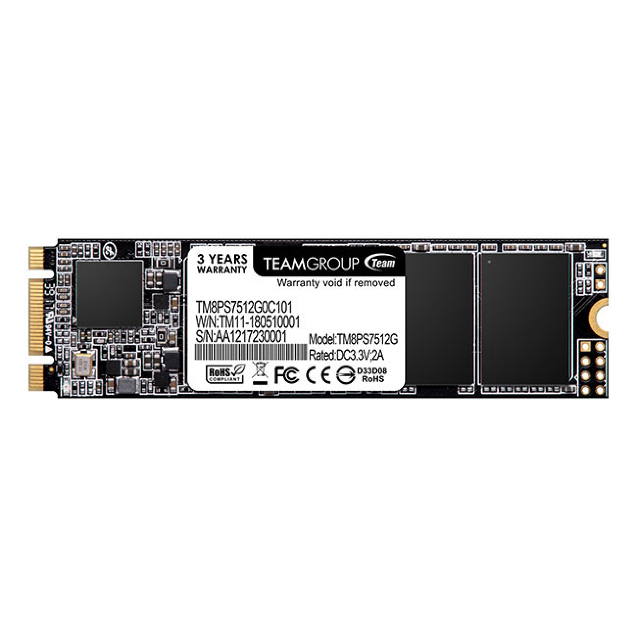 512GB Team Group MS30 M.2 SATA III Internal Solid State Drive