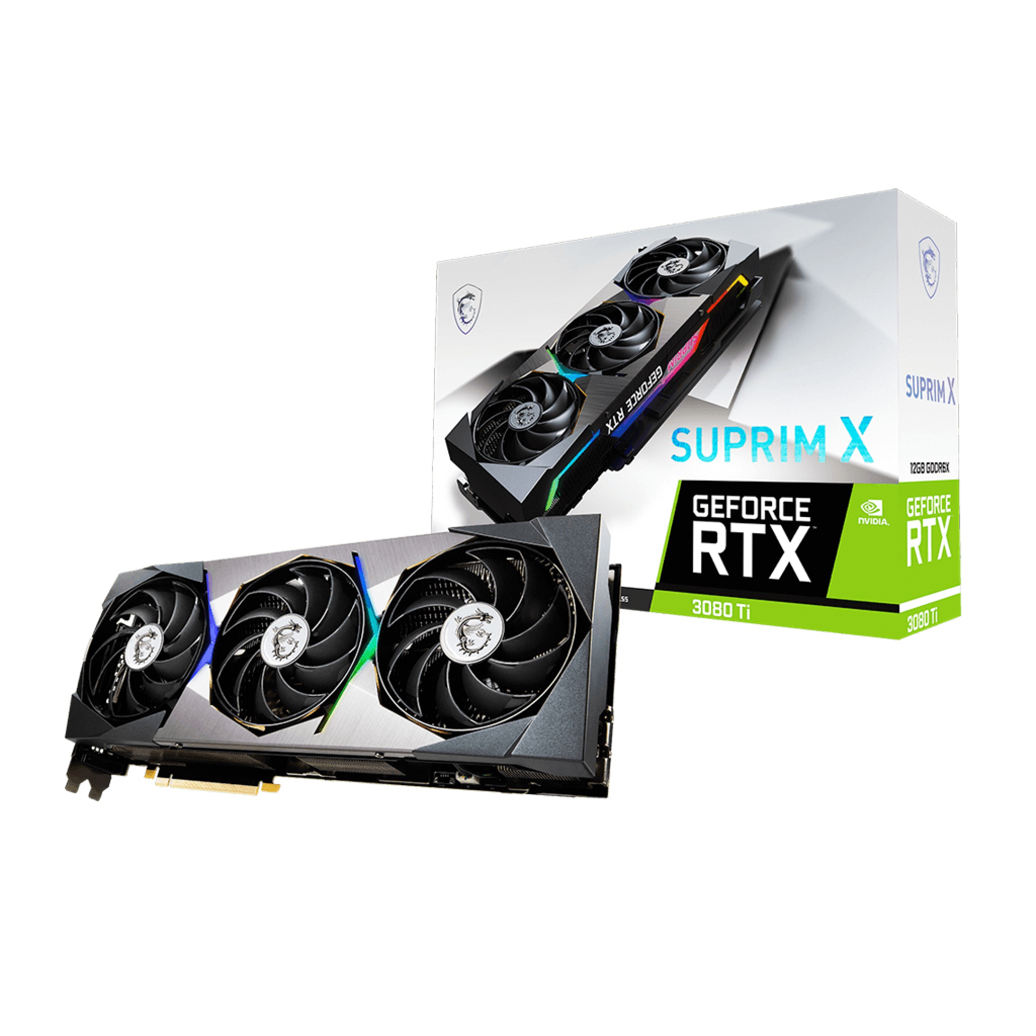 【ジャンク】NVIDIA MSI RTX3080Ti 12GB SUPRIM X MSI Geforce RTX 3080 Ti SUPRIM X 12G NVIDIA 12GB GDDR6X Graphics Card