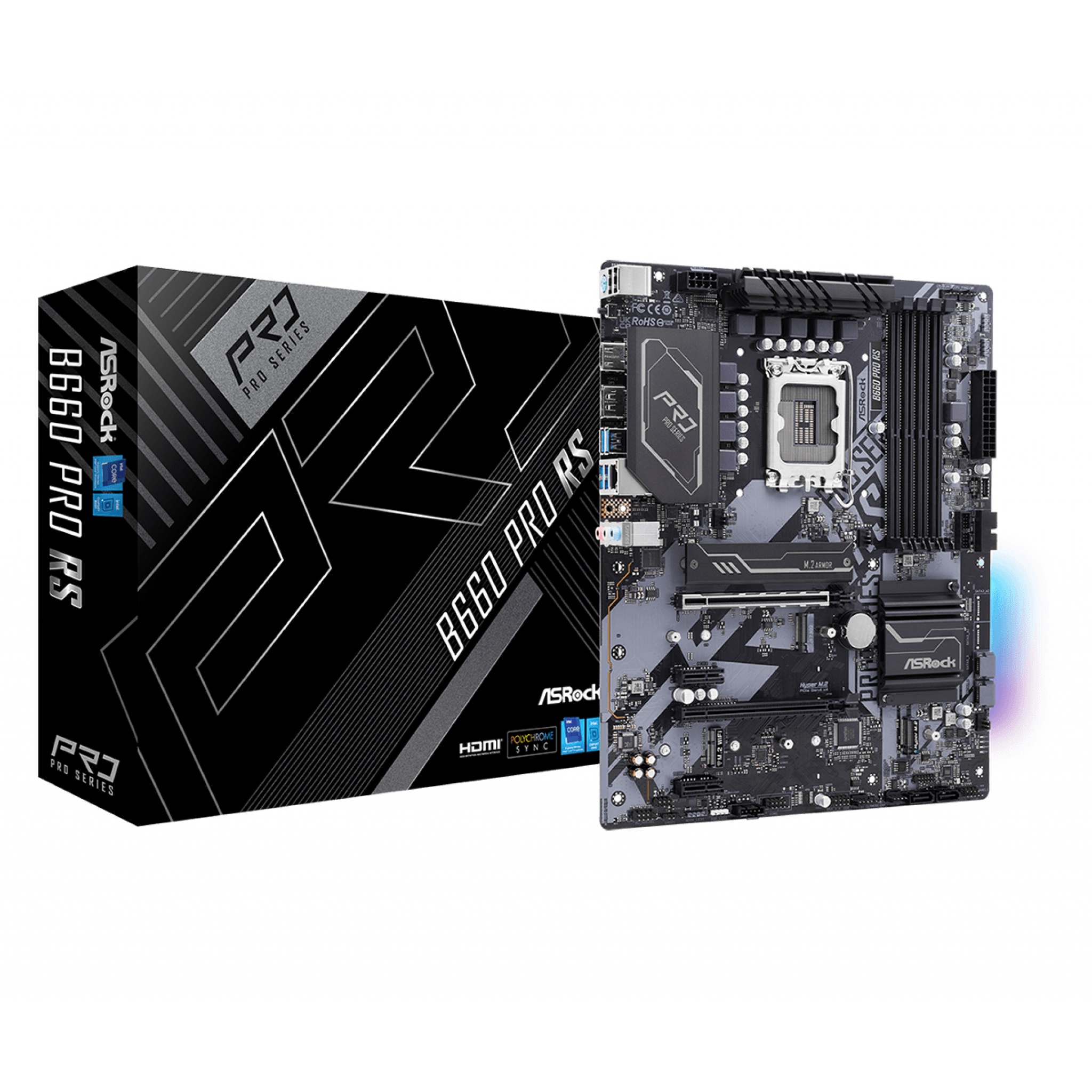 Asrock B660 Pro RS Intel LGA 1700 ATX DDR4 Motherboard