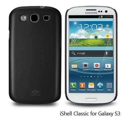 iShell Black Classic Snap-On Case + Screen Protector for Samsung Galaxy S3 i9300 Model CS-SAM-i9300-BL iShell Black Classic Snap-On Case + Screen Protector for Samsung Galaxy S3 i9300 Model CS-SAM-i9300-BL