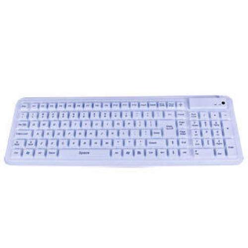 Seal Shield Glow2 USB English Keyboard White
